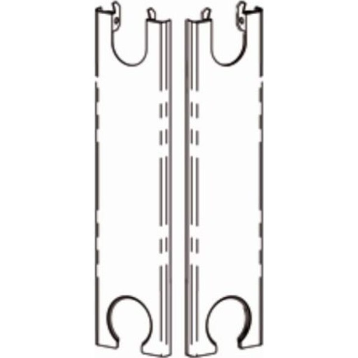 Stelrad radiator endegavle sæt T22 H600