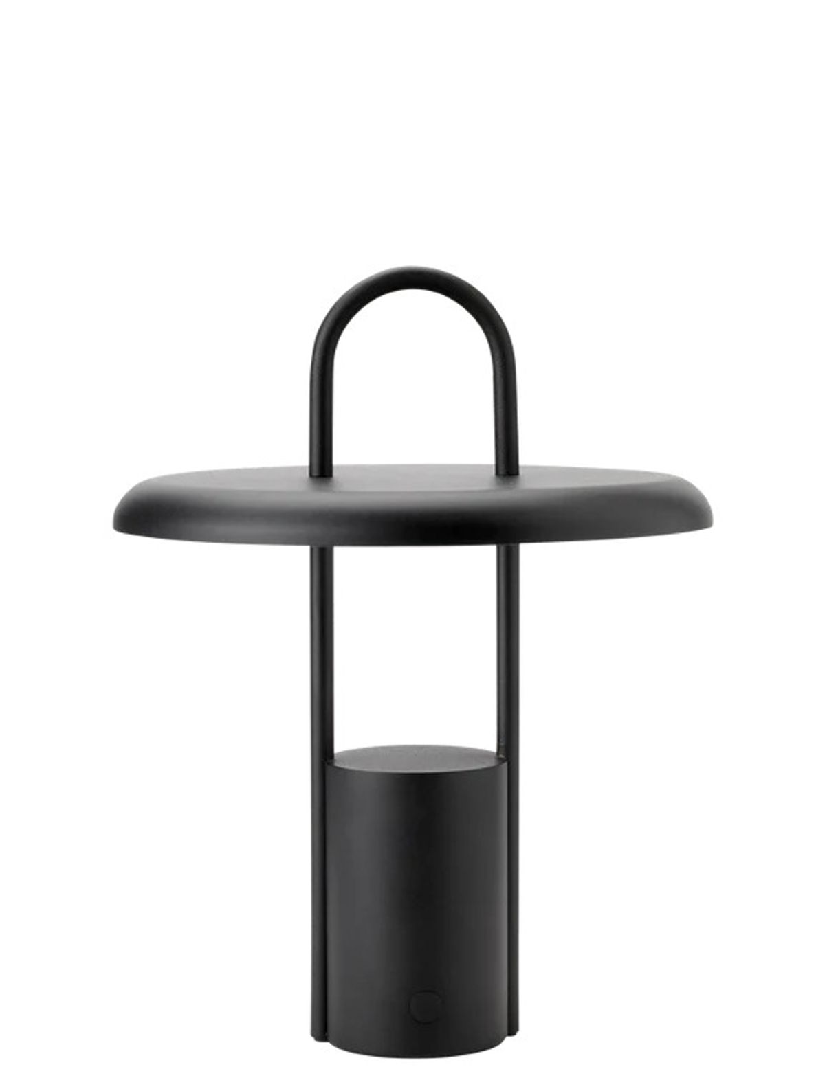 Stelton - Pier portable LED lampe H 25 cm sort