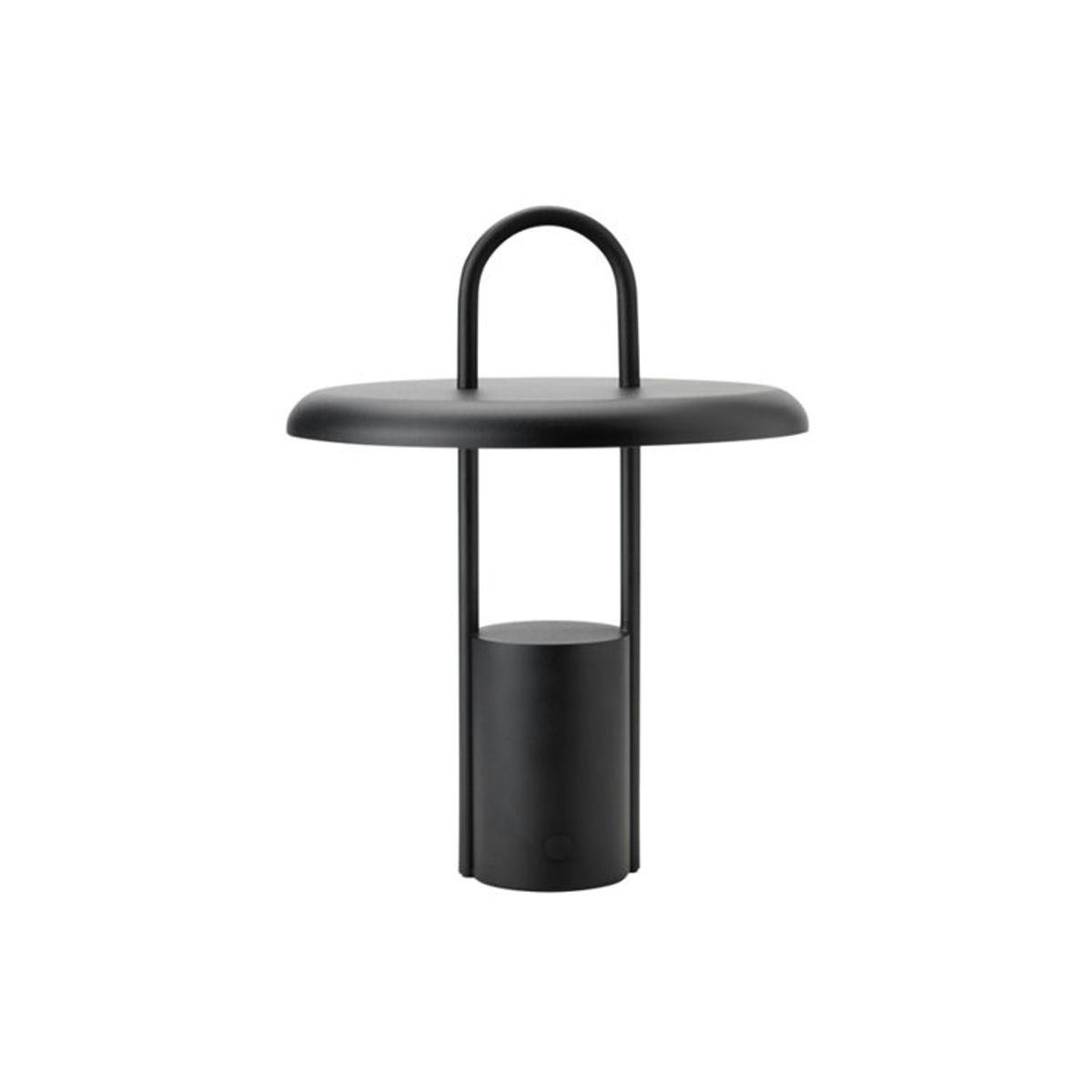 Stelton Pier Portable LED Lampe H25 cm Black