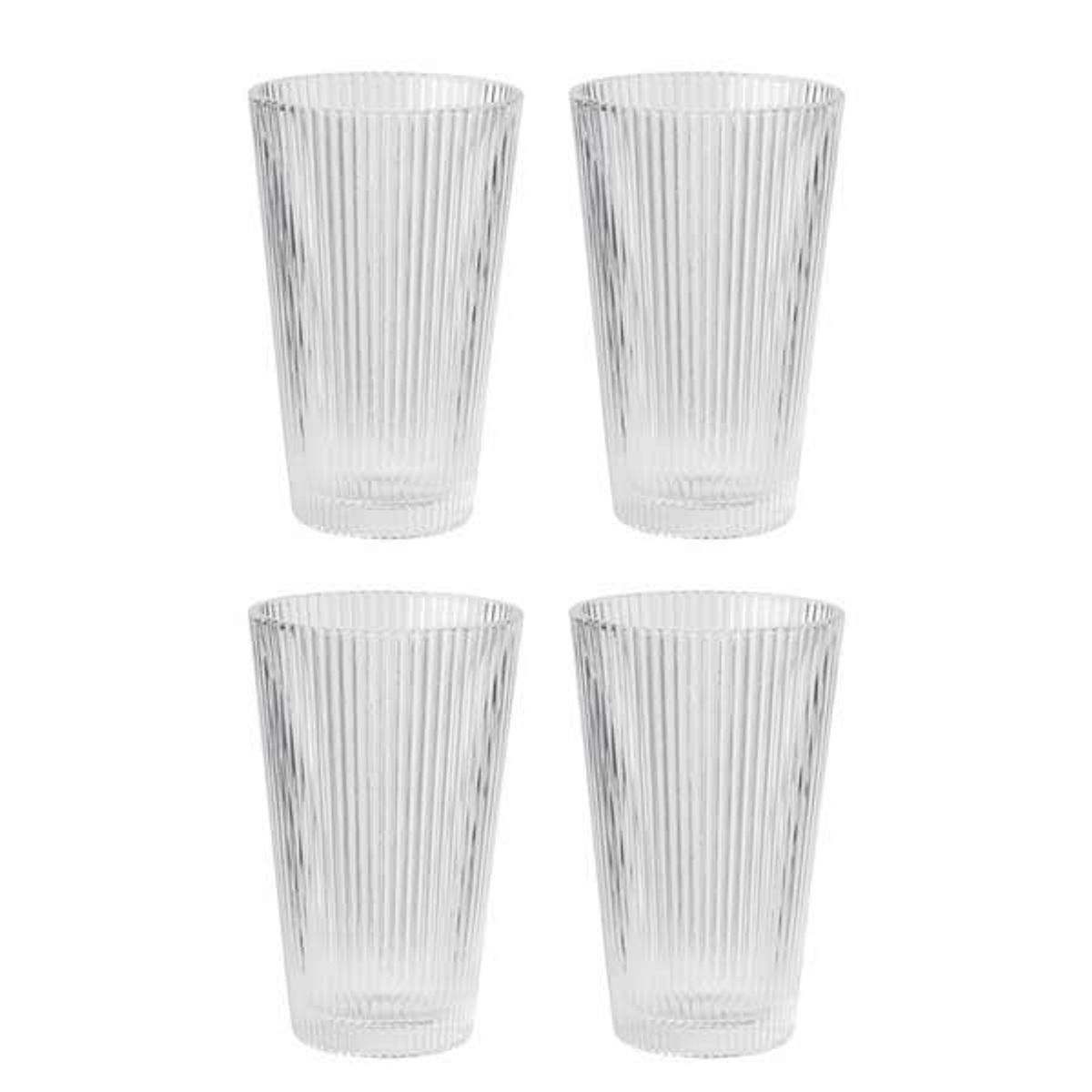 Stelton Pilastro drikkeglas - 4 stk.