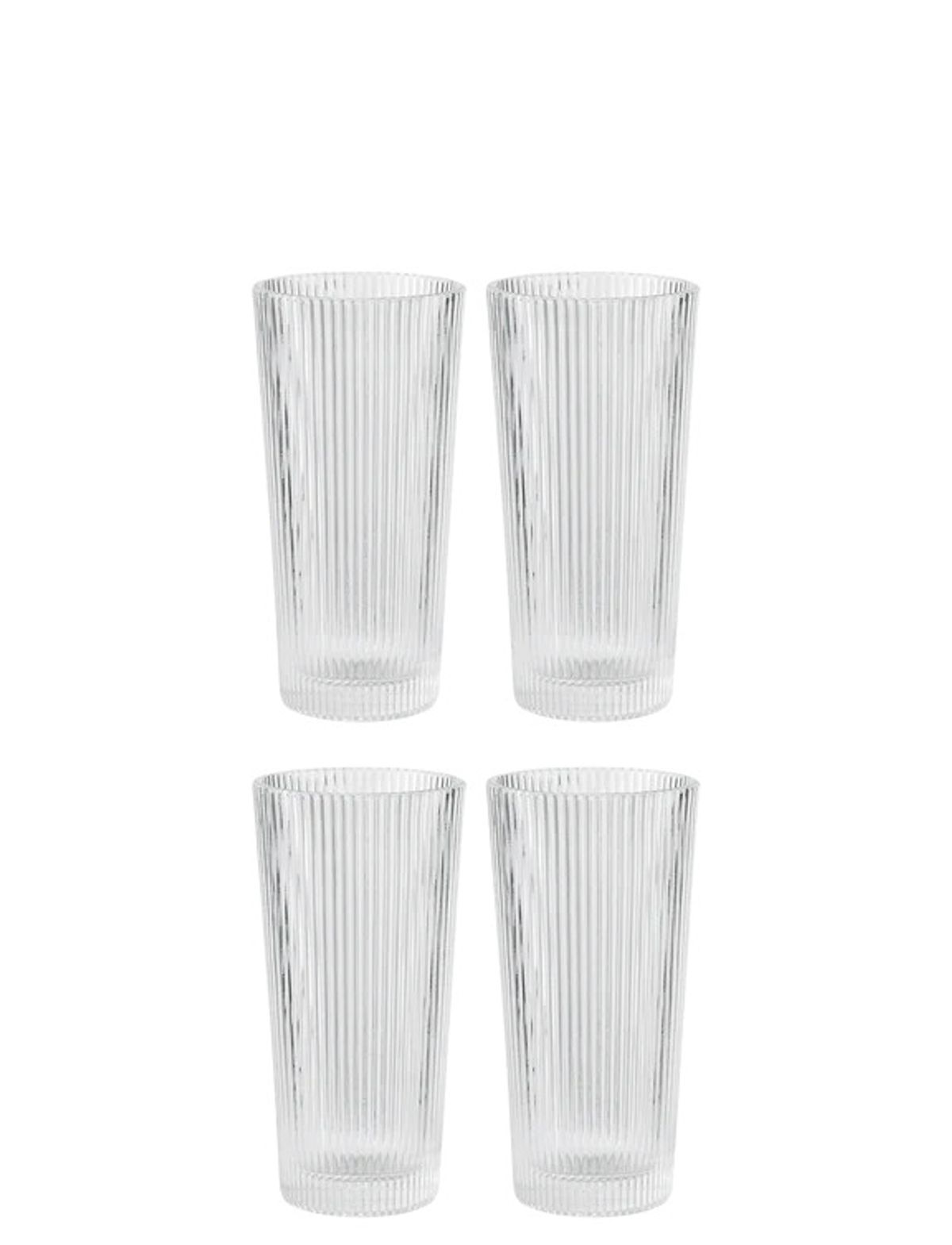 Stelton - Pilastro long drink glas 0.3 l. 4 Stk clear