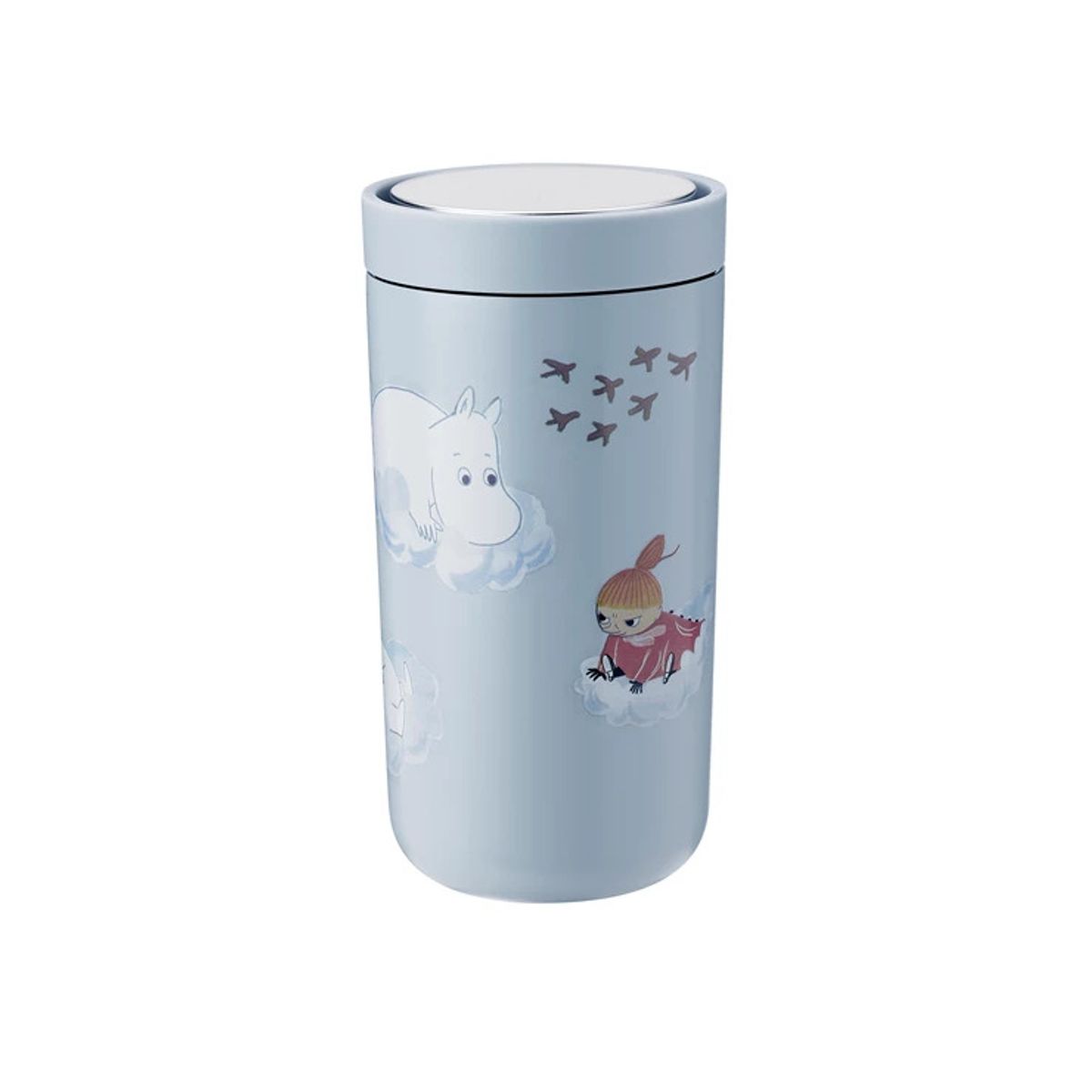 Stelton - To Go Click d. steel 0,2 l - soft cloud Mumin