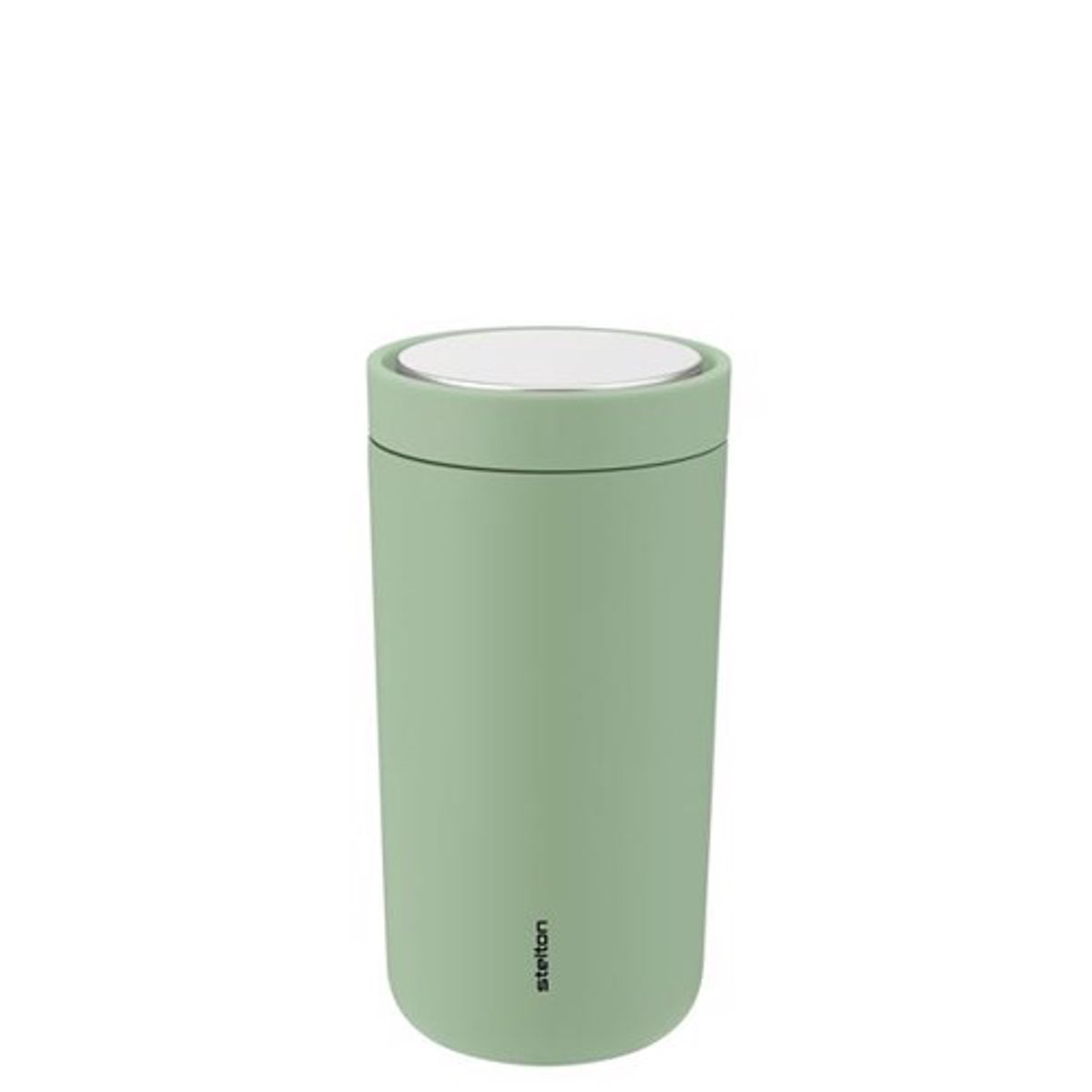 Stelton To Go Click Stål krus 0,2 L - Soft Seagrass