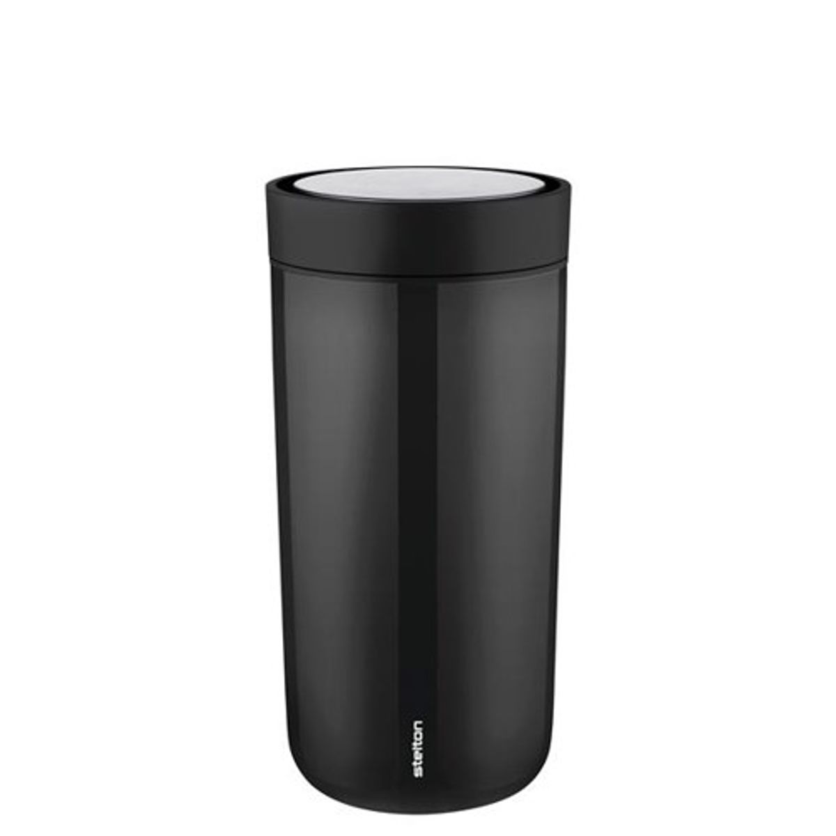 Stelton To Go Click Stål krus 0,4 L - Black