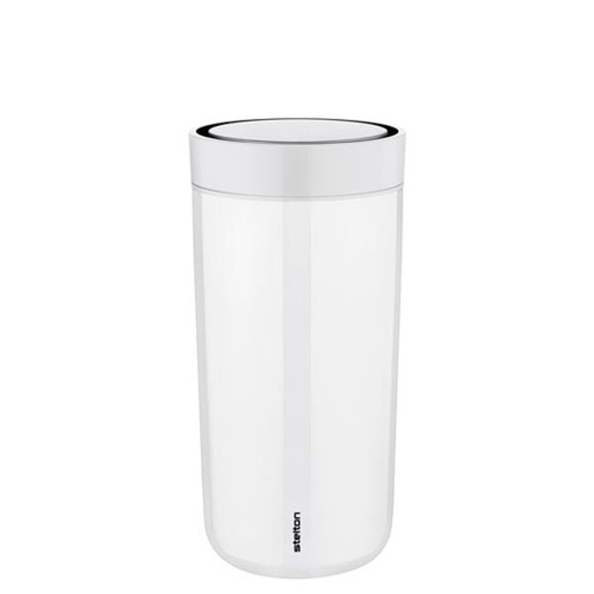 Stelton To Go Click Stål krus 0,4 L - Chalk