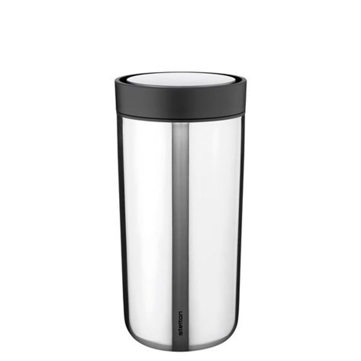 Stelton To Go Click Stål krus 0,4 L - Steel