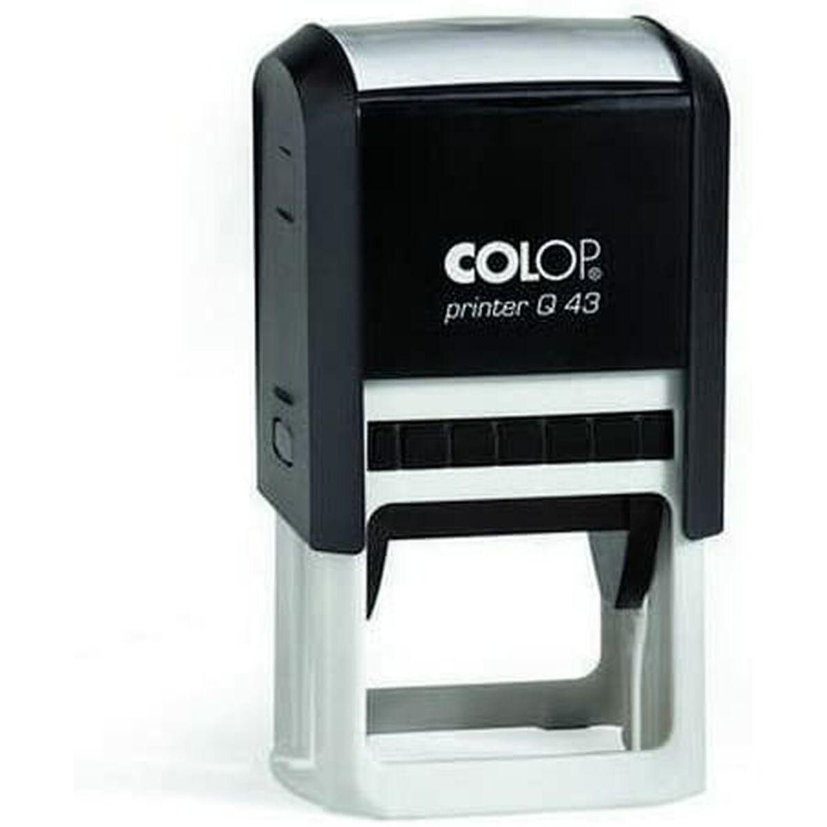 Stempel Colop Printer Q 43 Sort 45 x 45 mm