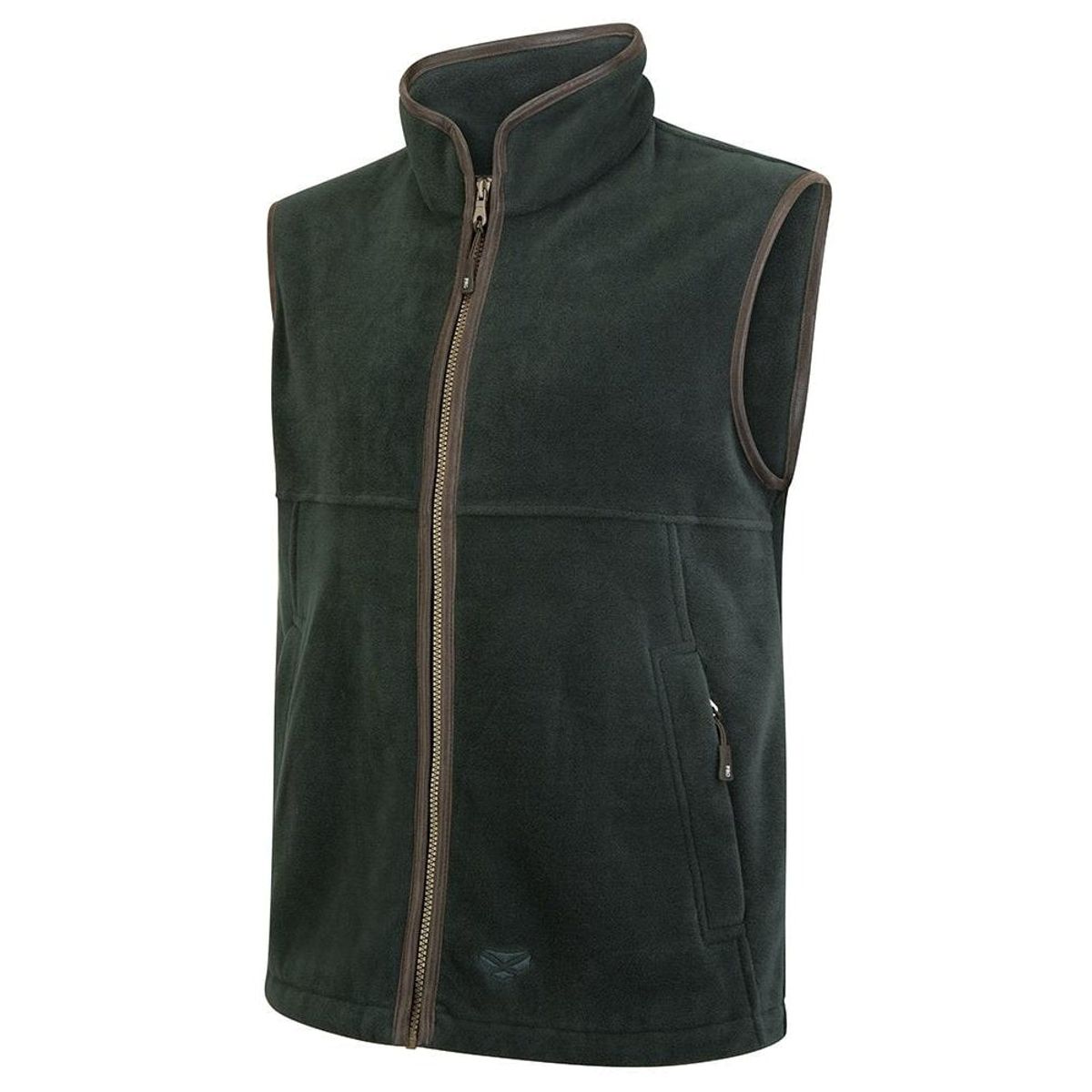 Stenton Grøn Fleece Gilet vest - 3XL