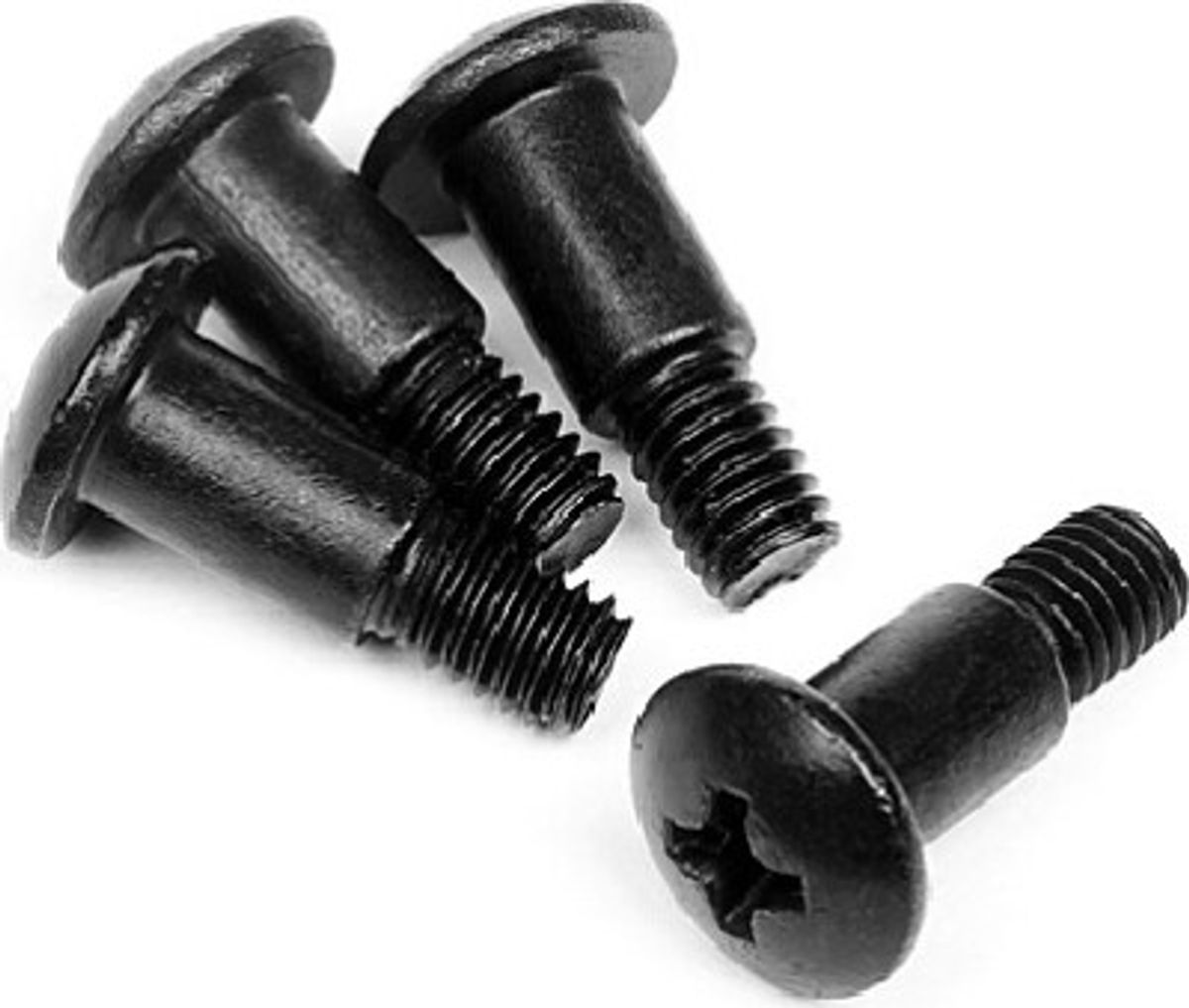 Step Screw M4x10mm (4pcs) - Hpz391 - Hpi Racing