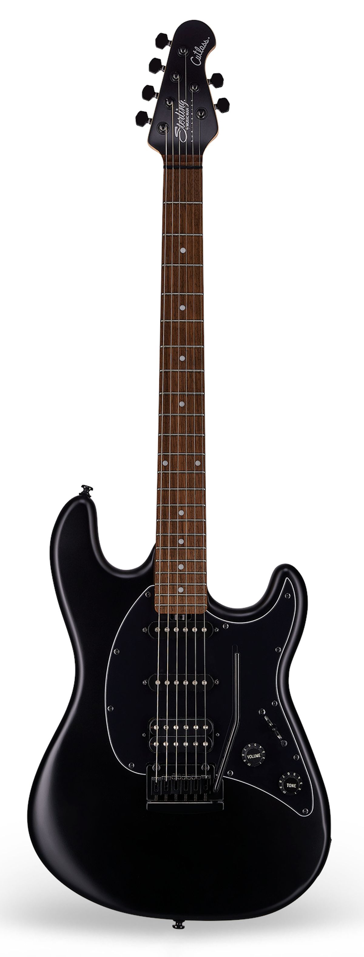 Sterling by Music Man Cutlass CT30HSS El Guitar - Stealth Black