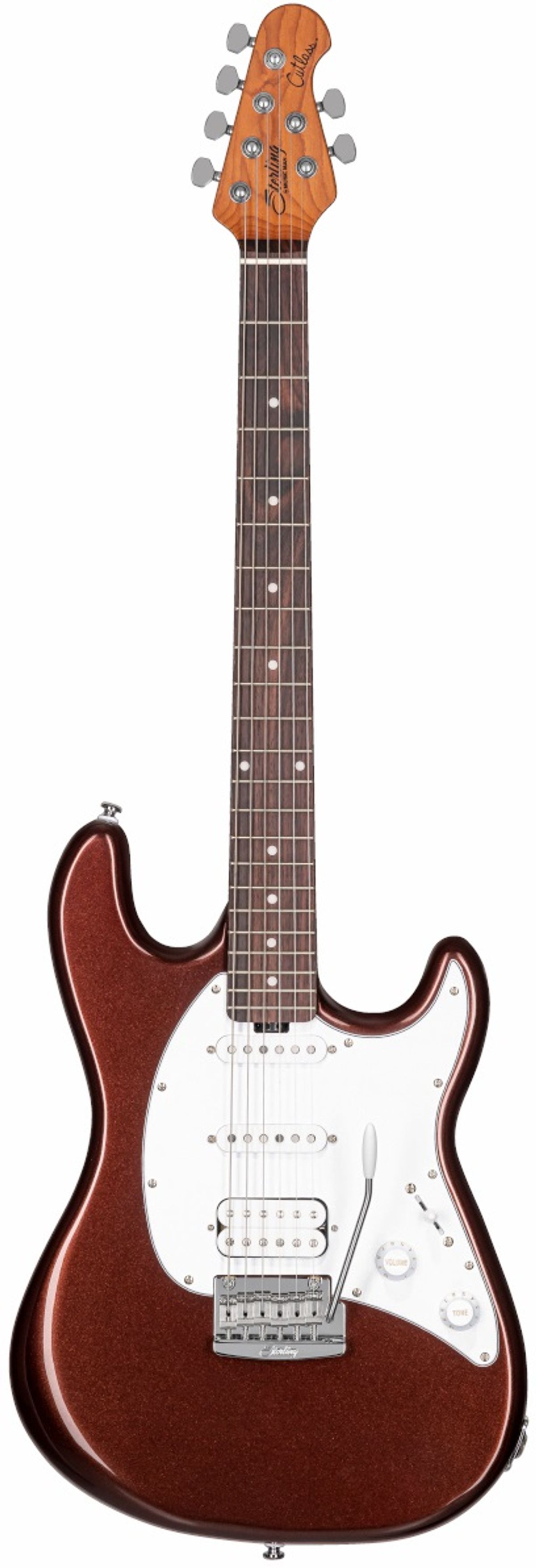 Sterling By Music Man Cutlass CT50HSS El Guitar - Dropped Copper