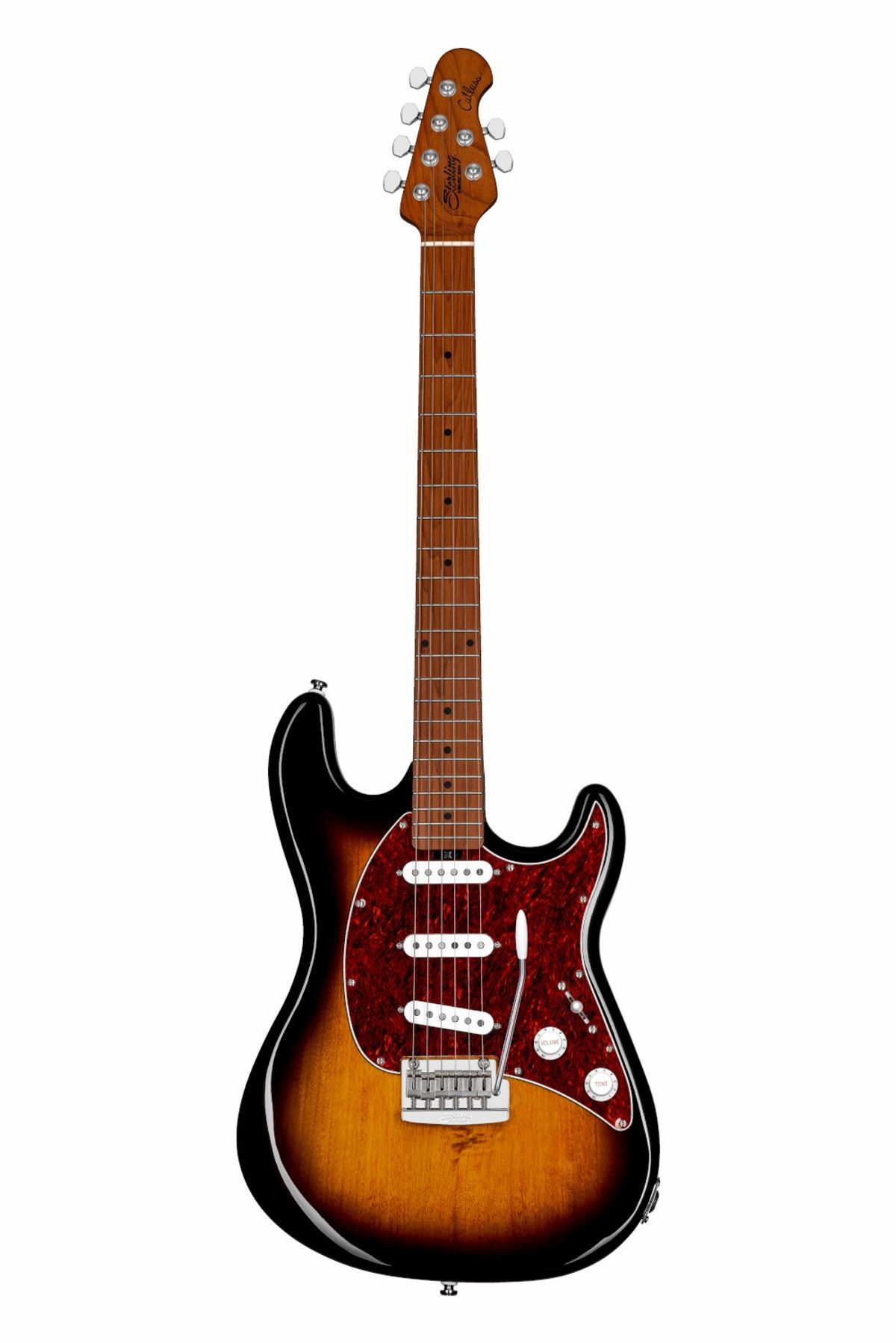 Sterling By Music Man Cutlass CT50SSS El Guitar - Vintage Sunburst