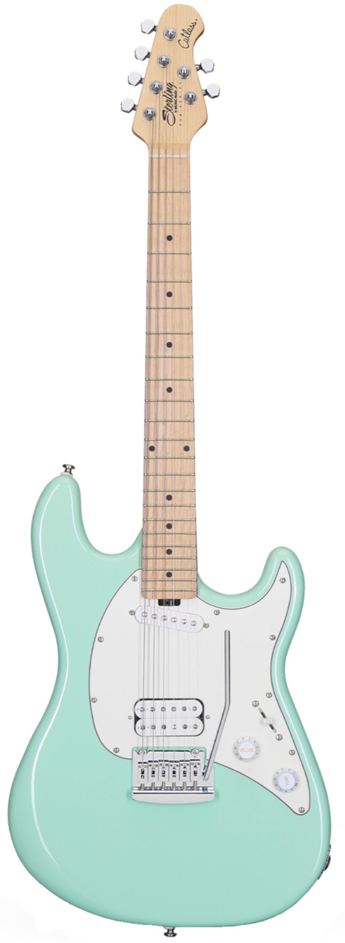 Sterling By Music Man Cutlass CTSS30HS Short Scale El Guitar - Mint Green