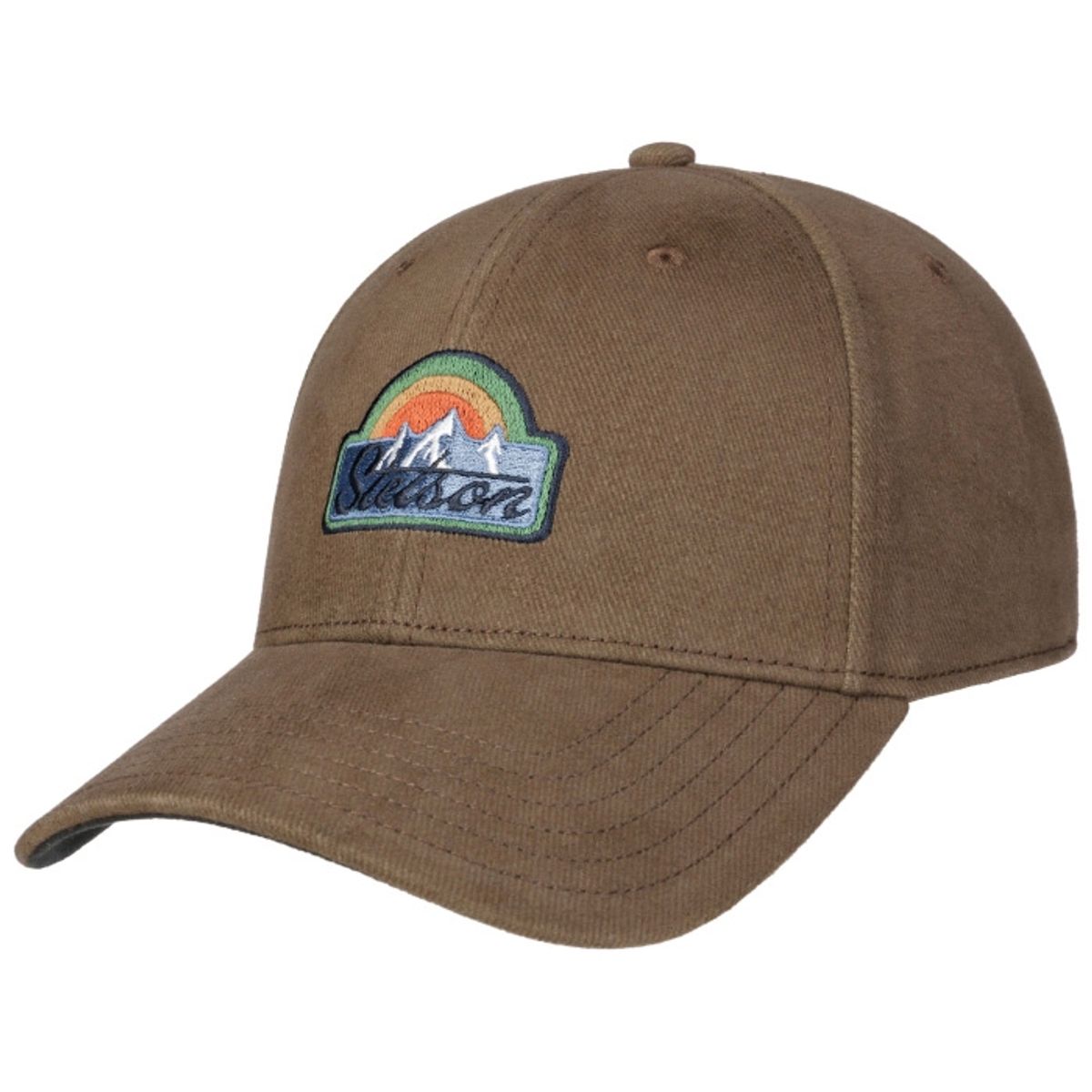 Stetson Baseball Cap Mountain, brun - Baseball cap, kasket