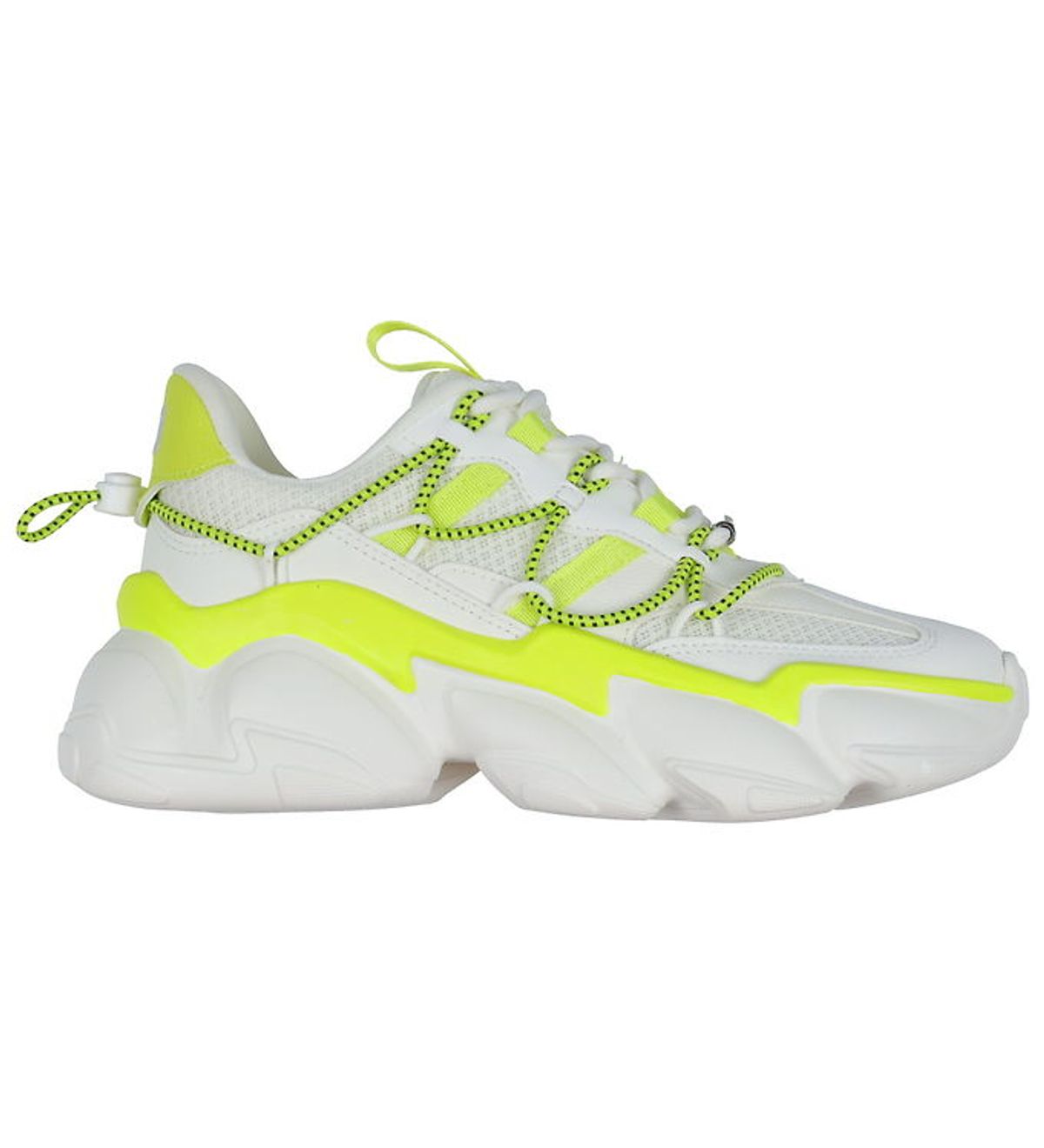 Steve Madden Sko - Spectator - Hvid/Neon Yellow