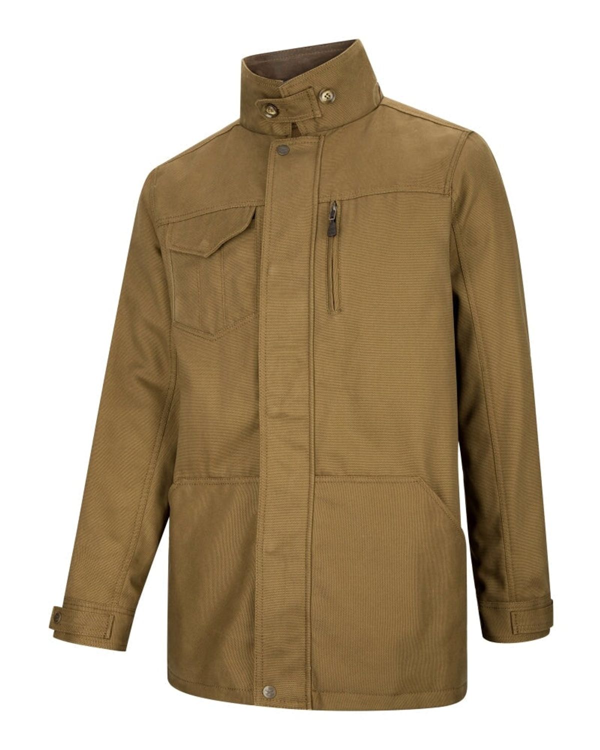 Stewarton Canvas Coat fritidsjakke med ternet for - M