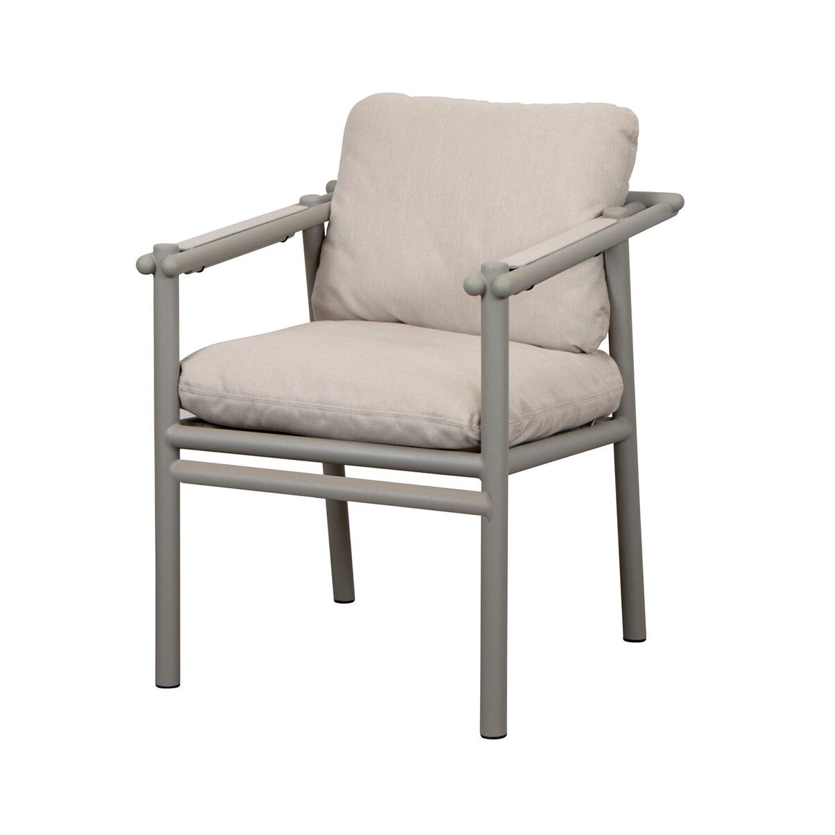 Sticks Chair, taupe aluminium fra Cane-line (Sand, Cane-line Natté)