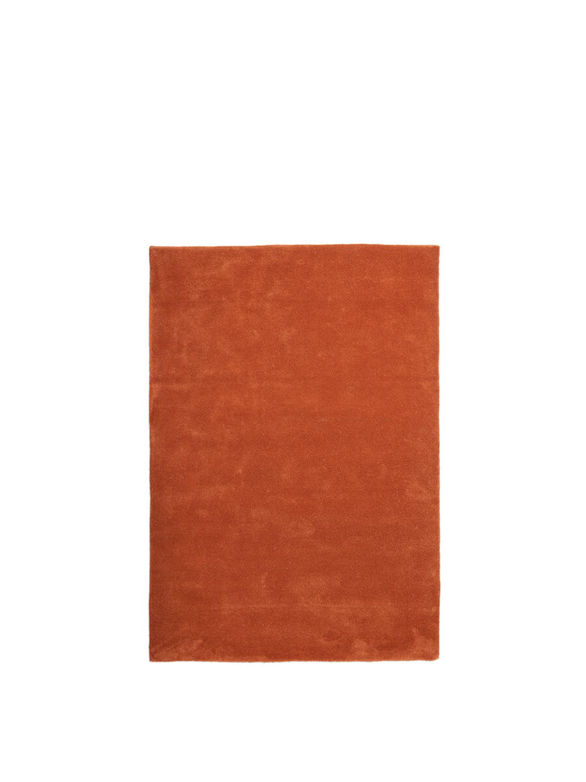 Stille Tufted Rug, red brown fra Ferm Living (140 x 200 cm)