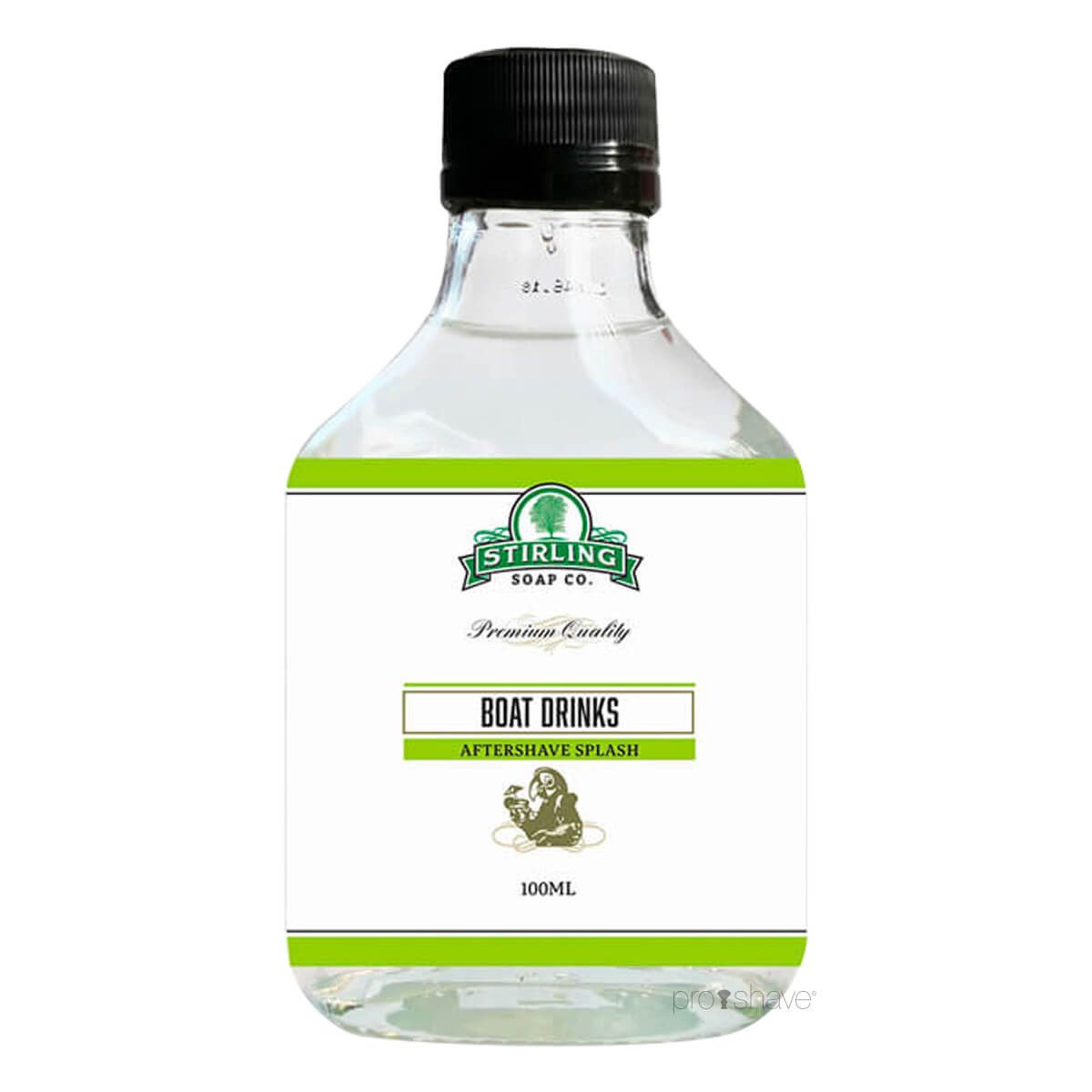 Stirling Soap Co. Aftershave Splash, Boat Drinks, 100 ml.