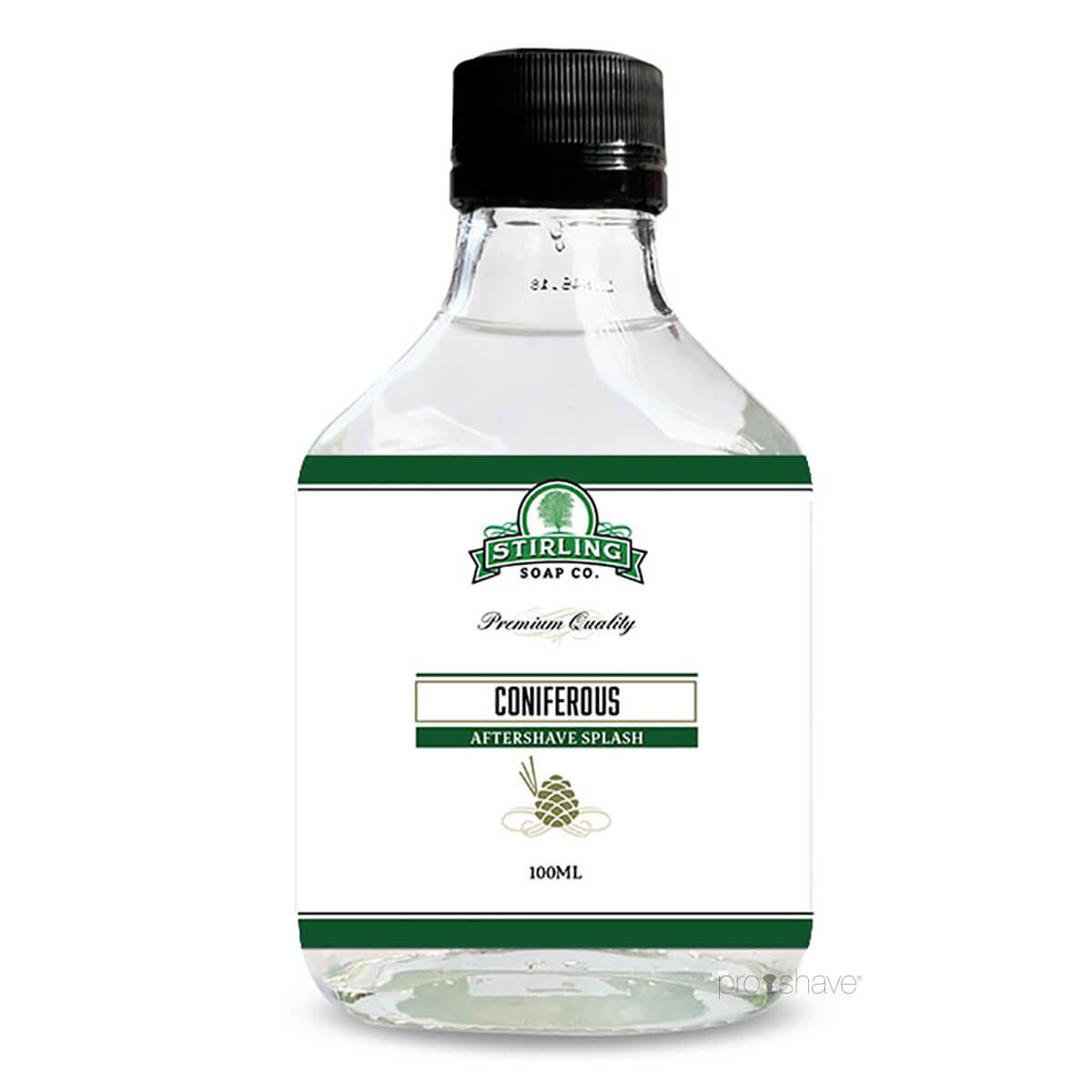 Stirling Soap Co. Aftershave Splash, Coniferous, 100 ml.