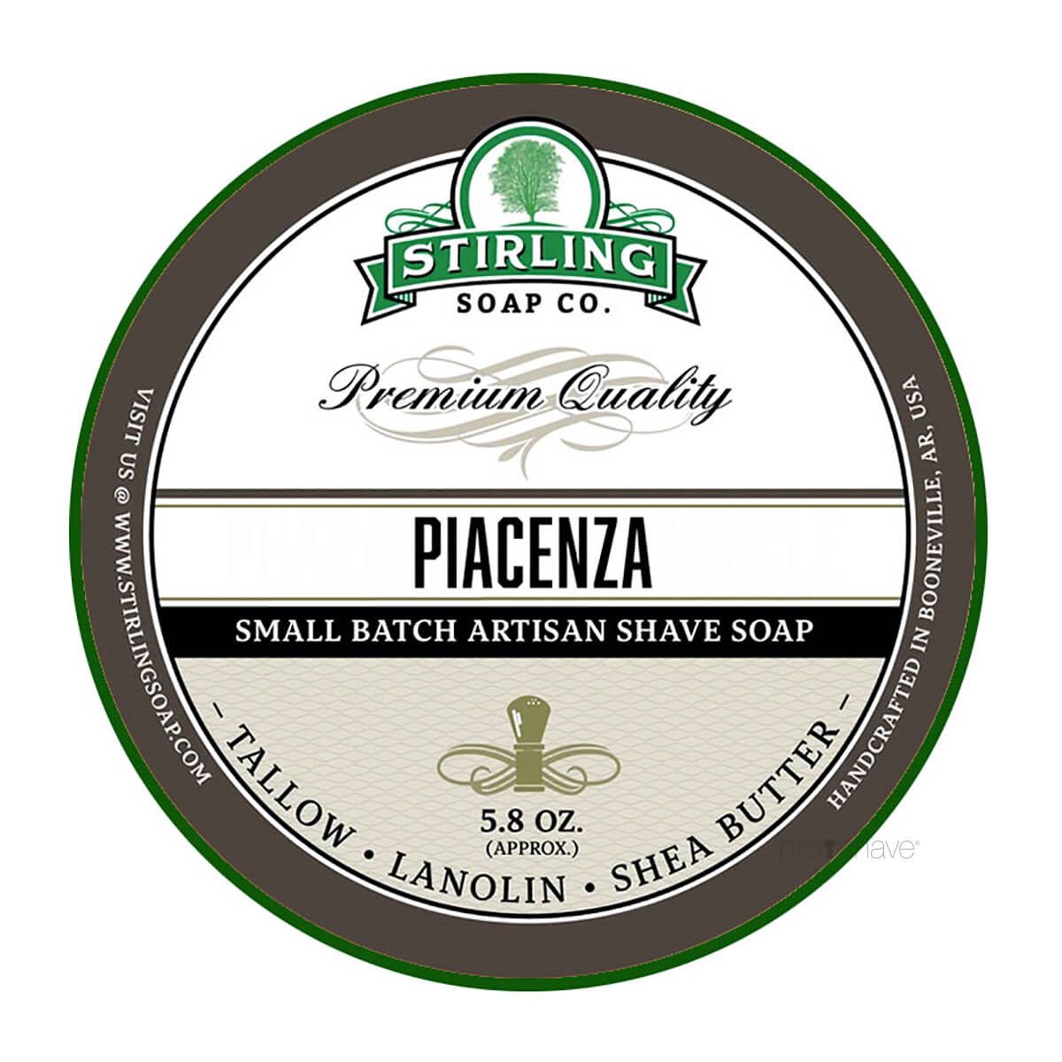 Stirling Soap Co. Barbersæbe, Piacenza, 170 ml.