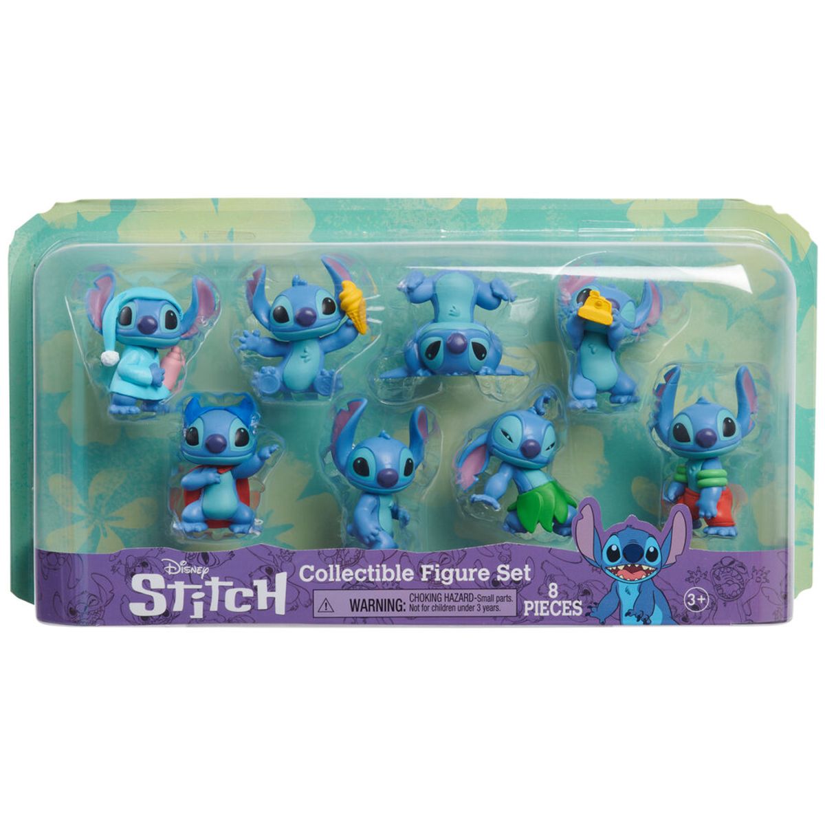 Stitch Figure Set 8 Pack 7 cm