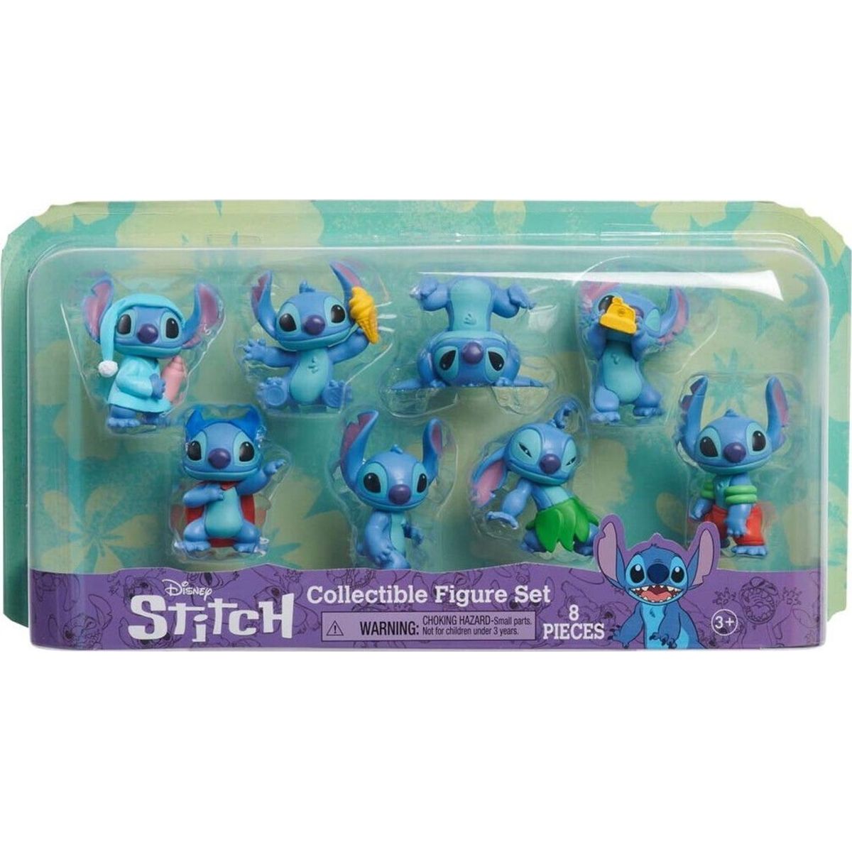 Stitch Figurer - Disney - 8-pak - 7 Cm