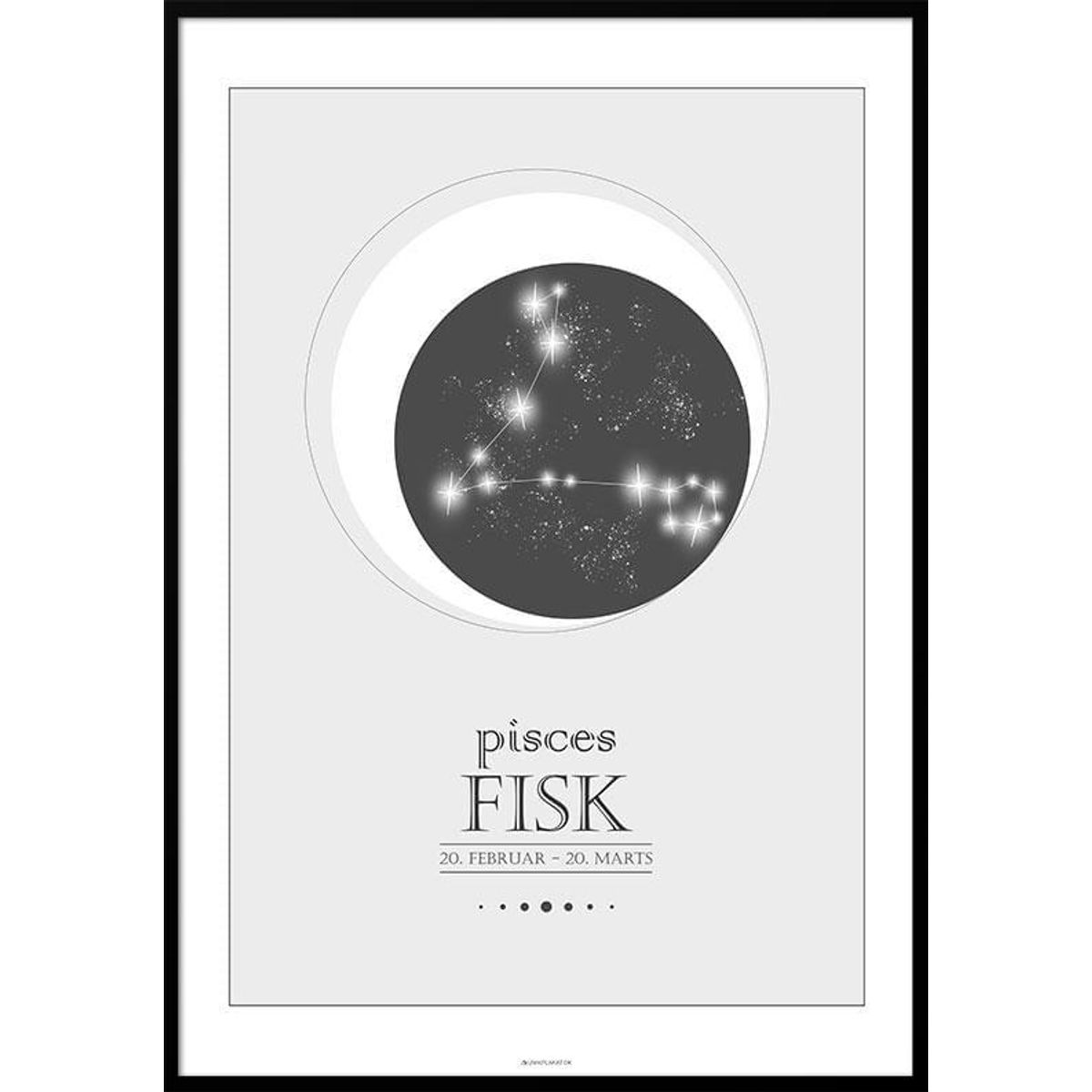 Stjernetegnplakat fisk