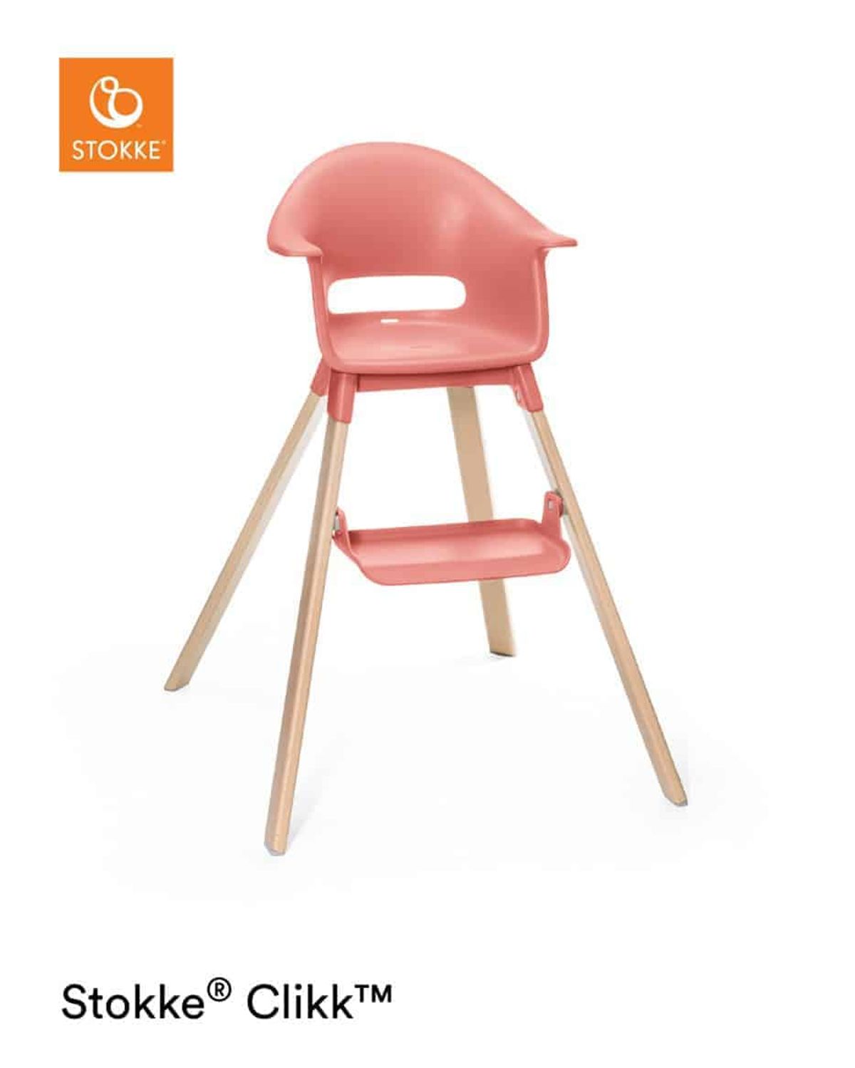 Stokke ® Clikkâ¢ Højstol - Coral