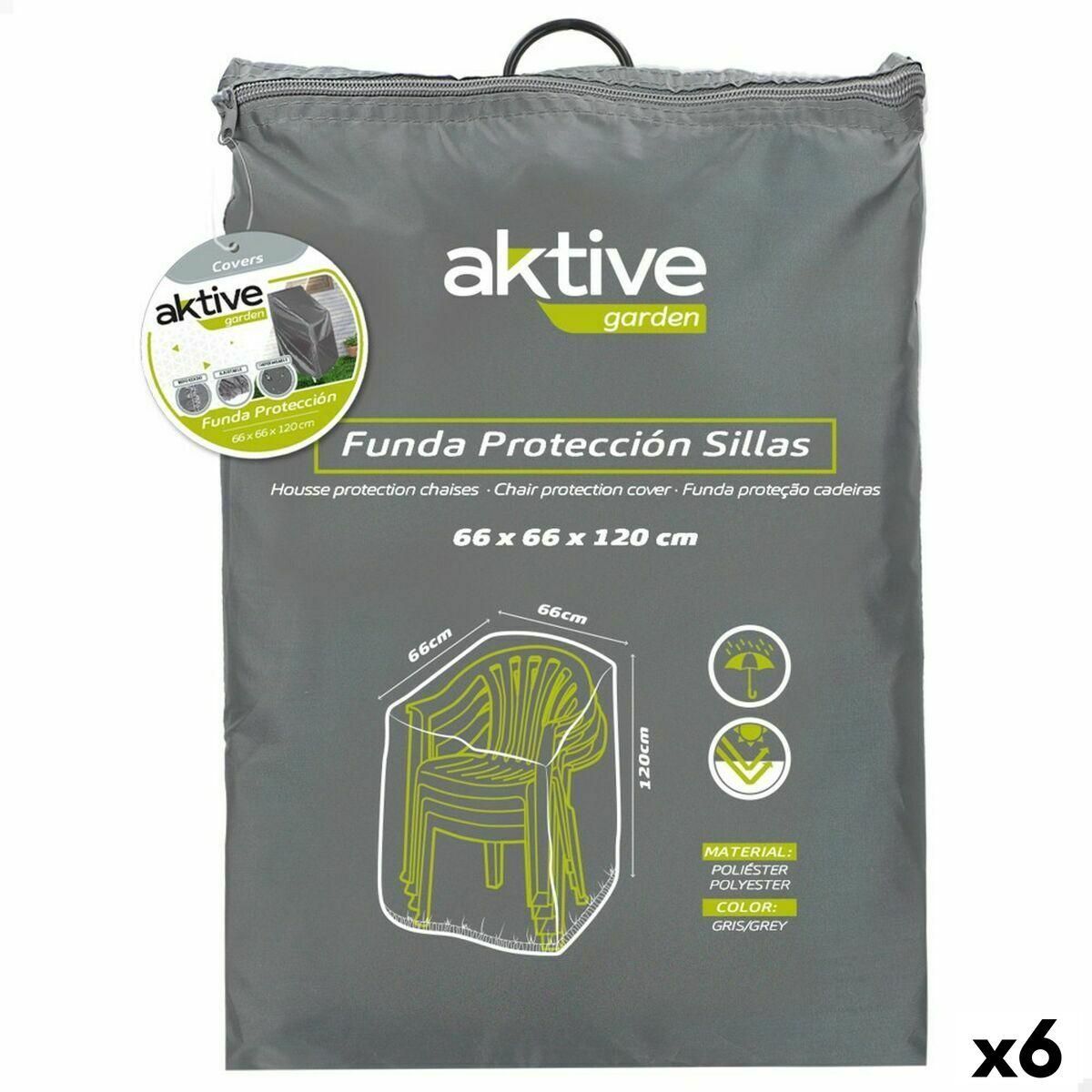 Stoleovertræk Aktive 66 x 120 x 66 cm (6 enheder)