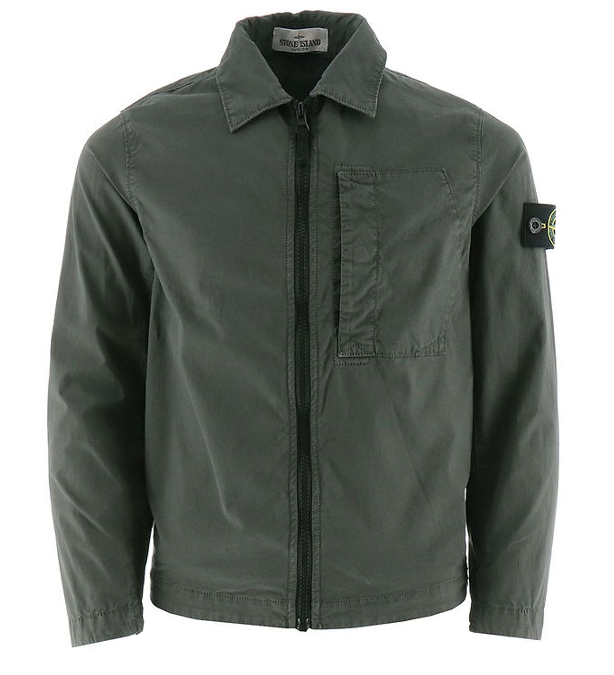 Stone Island Jakke Overshirt - Blue Grey