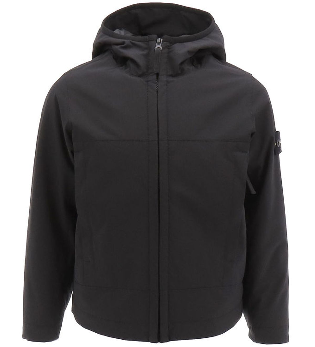 Stone Island Softshelljakke m. Vattering - Sort