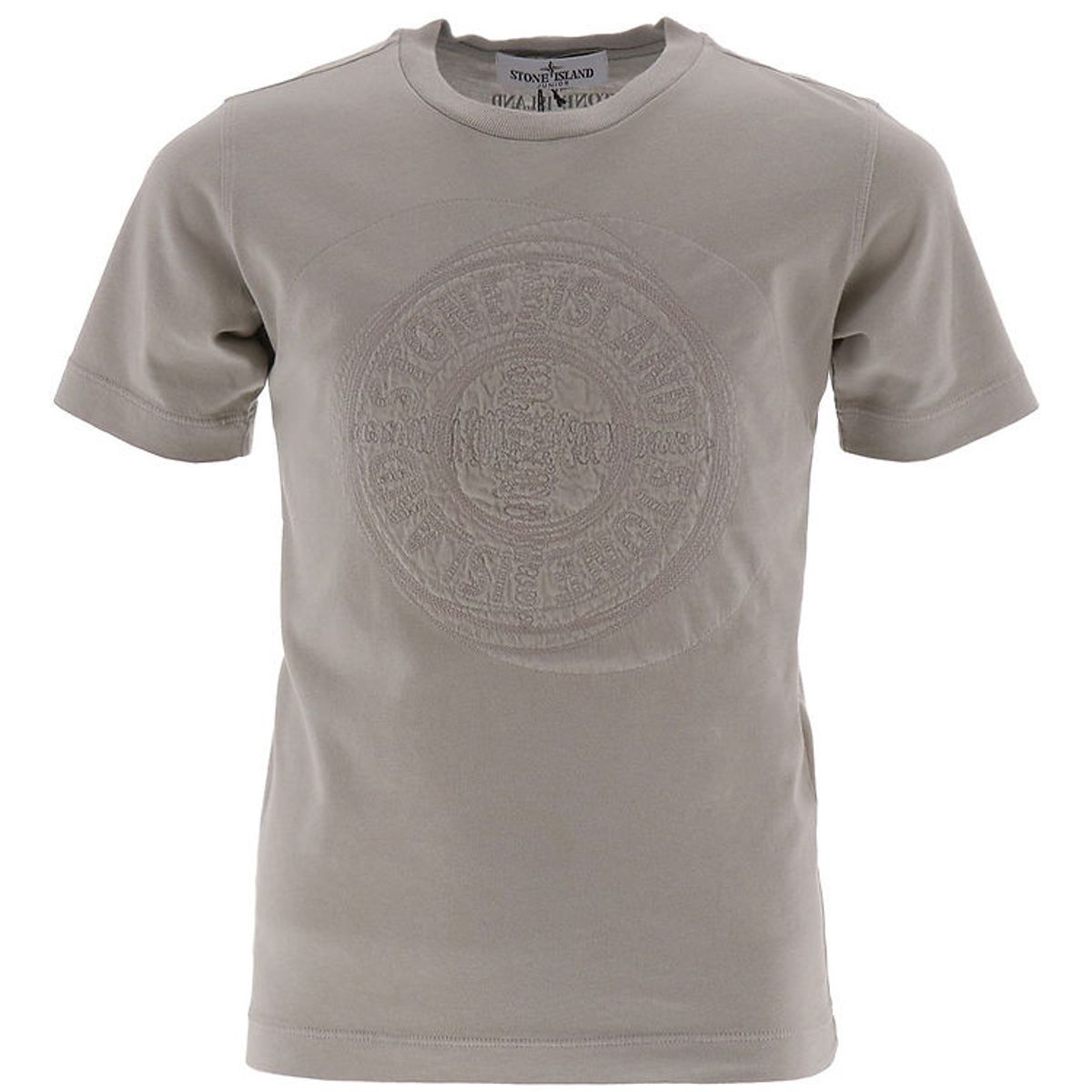 Stone Island T-shirt - Dove Grey m. Logo