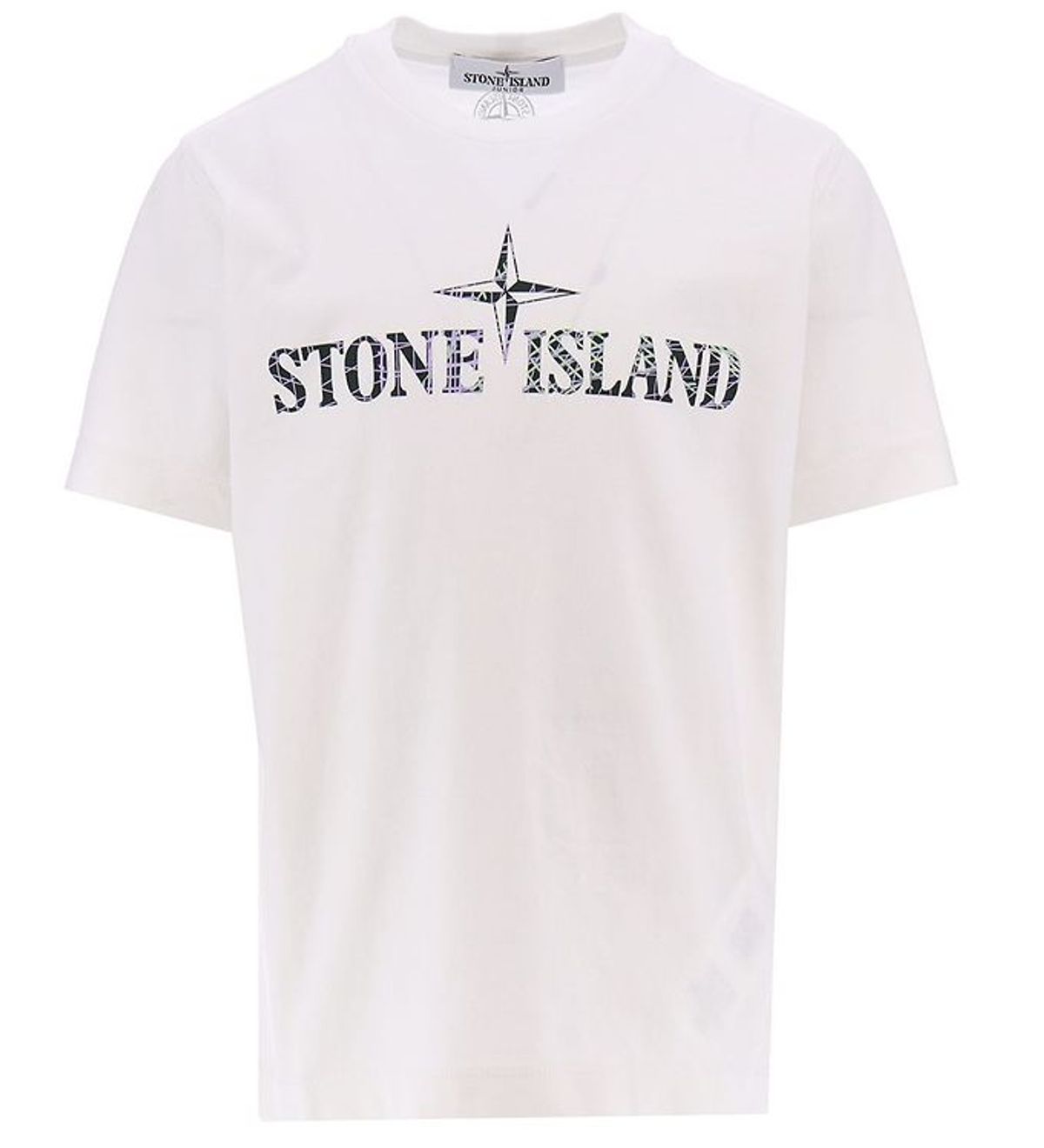 Stone Island T-shirt - Hvid m. Logo