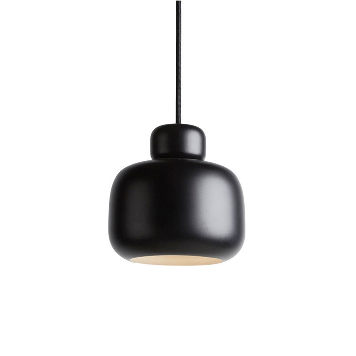 Stone Pendant, small fra Woud (Black)