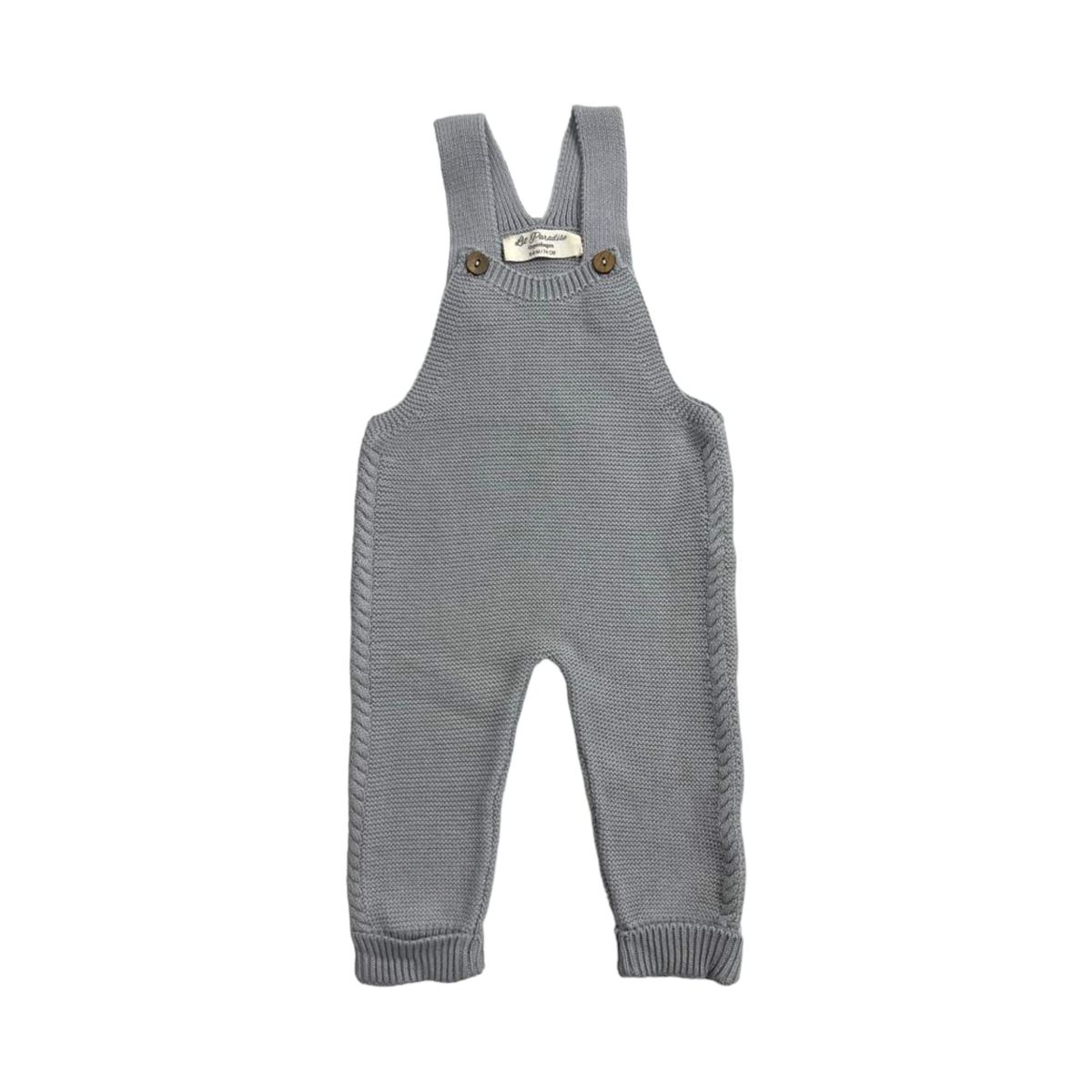 Stone Suspenders - Grey / 18-24m - 92cm