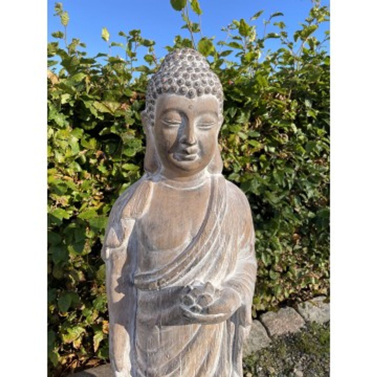 Stor Buddha figur stående - 91 cm - Buddha statuer generelt - GodKarmaShop