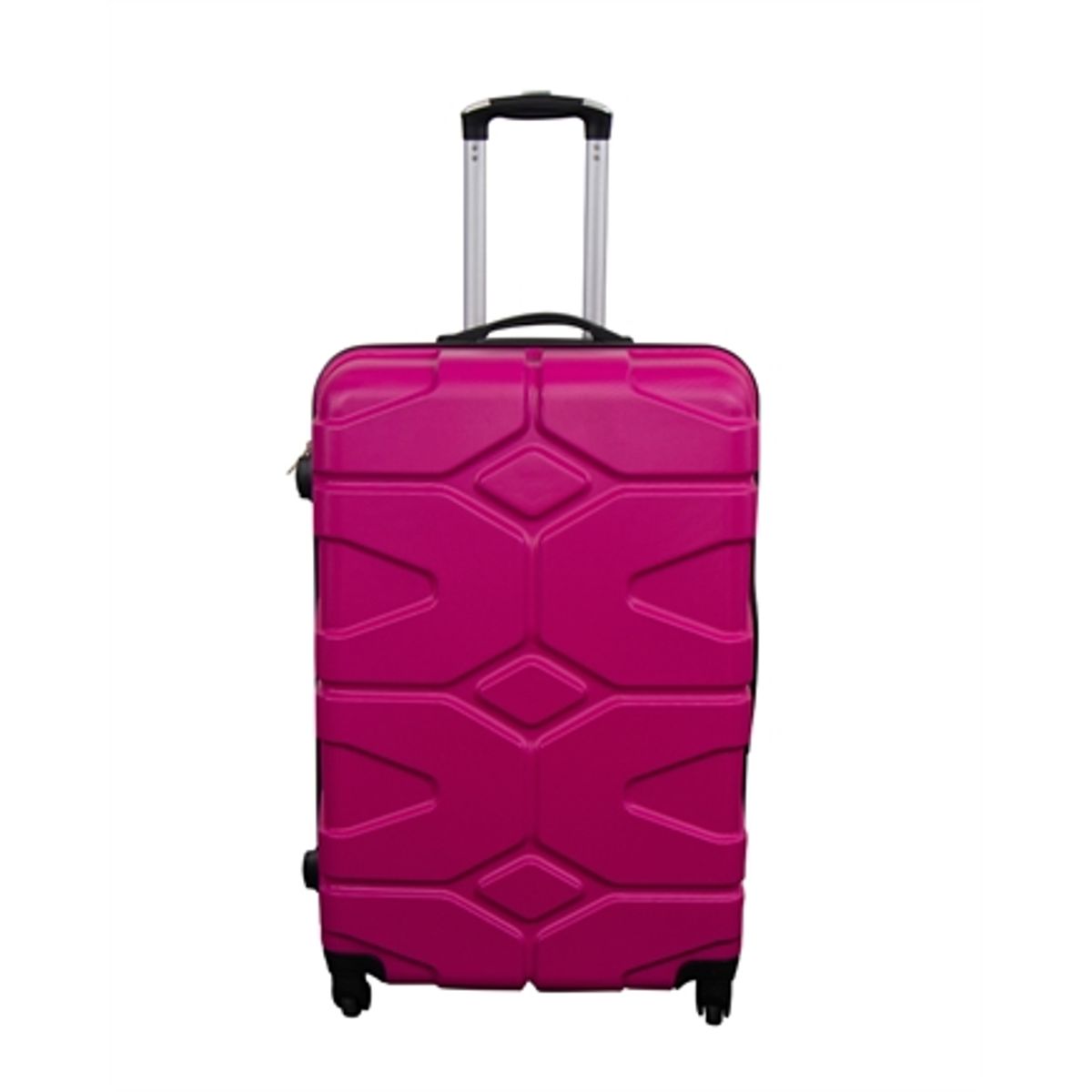 Stor kuffert - Military Pink - Hardcase kuffert - Smart rejsekuffert