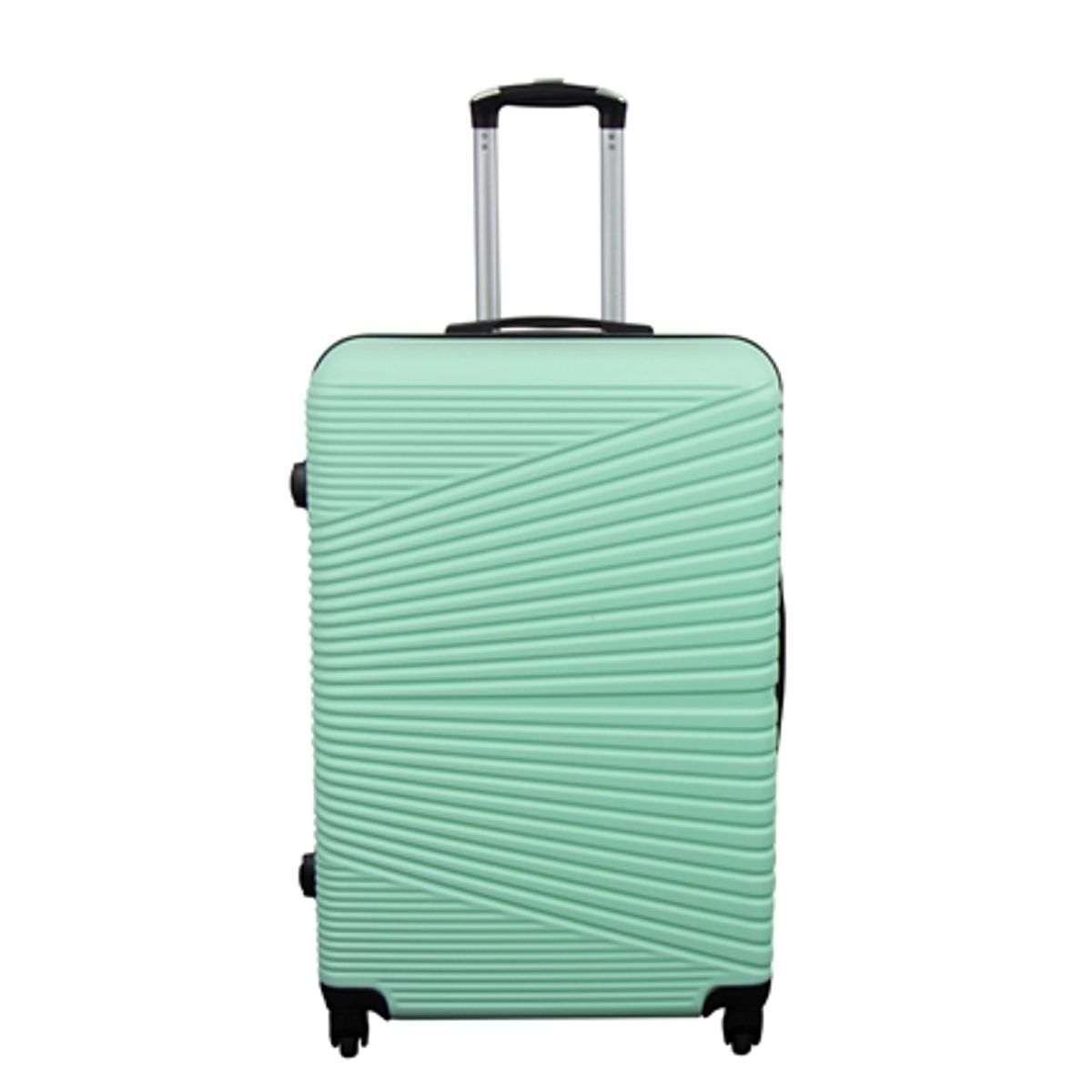 Stor kuffert - Nordic mint - Hardcase kuffert - Smart rejsekuffert