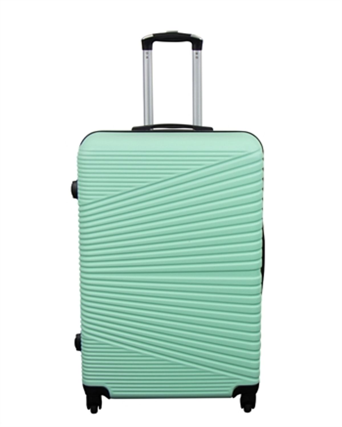 Stor kuffert - Nordic mint - Hardcase kuffert - Smart rejsekuffert