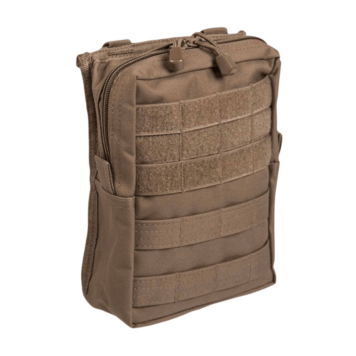 Stor sandfarvet pouch | Dark Coyote Molle Belt Pouch Large - Mil-Tec