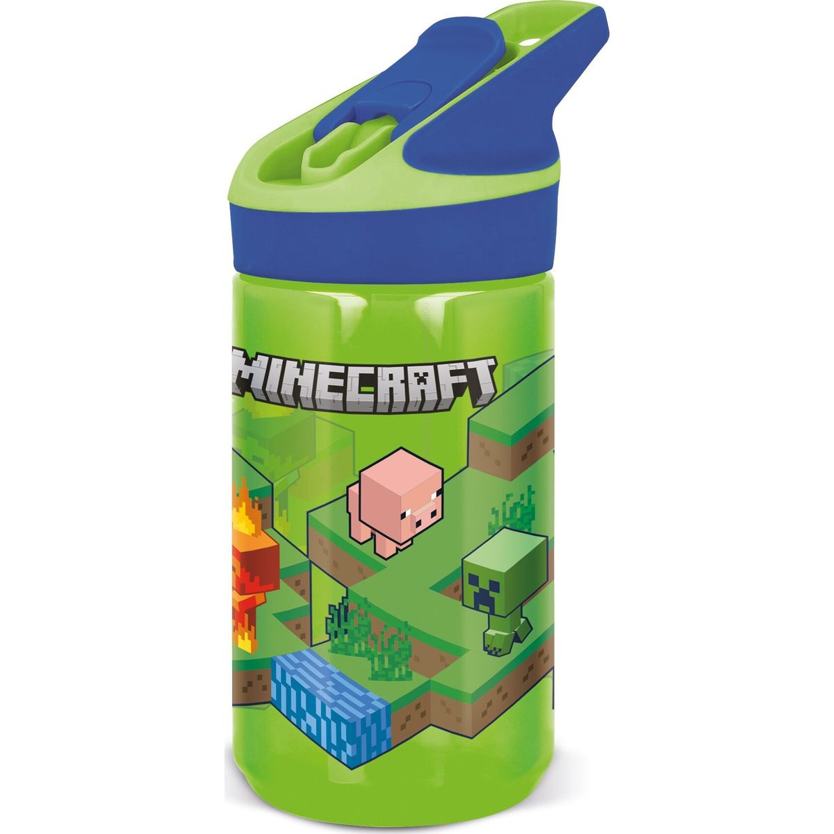 Stor - Tritan Premium Flaske, 480ml - Minecraft