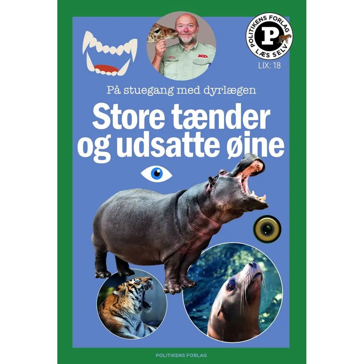 Store tænder og udsatte øjne - læs selv-serie