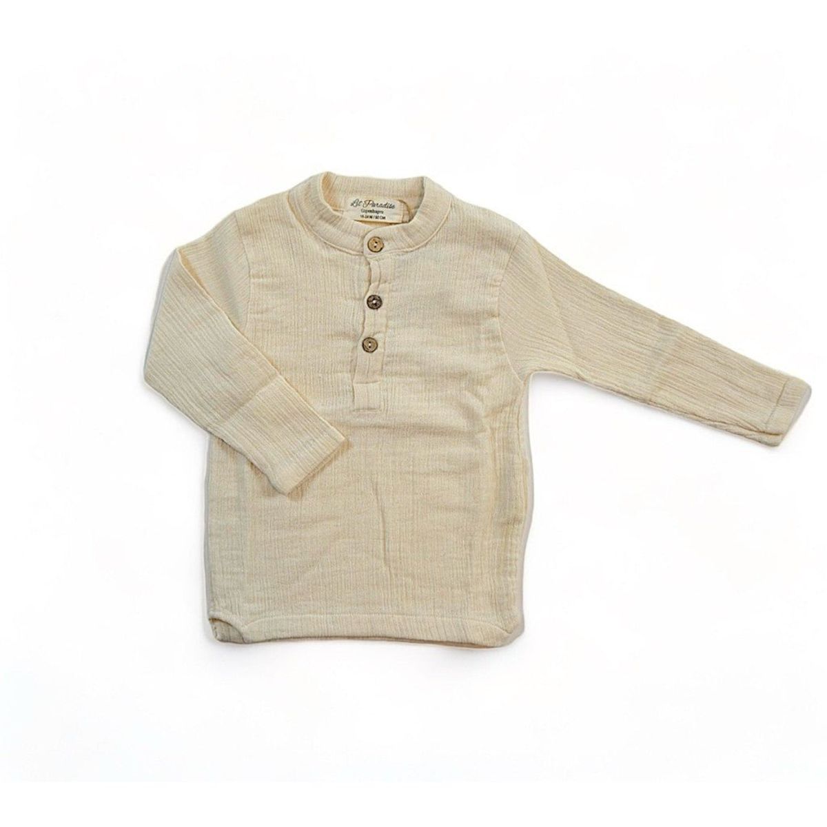 Stormi shirt - Beige - Beige / 3-4y - 104cm