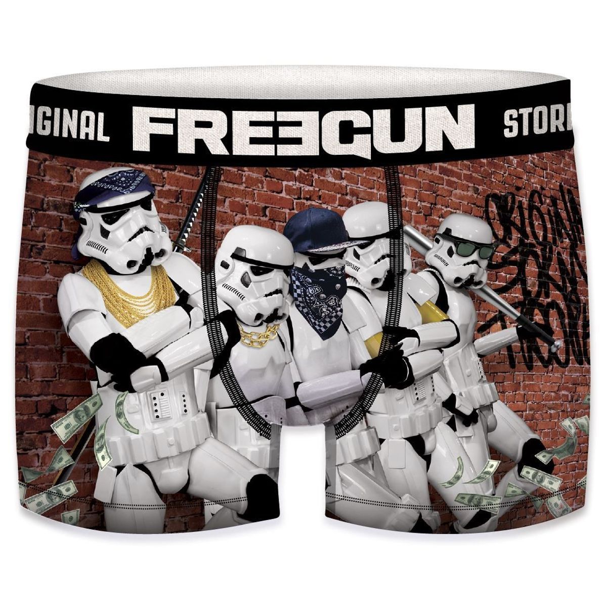 Stormtrooper Boxershorts - Gangster - Star Wars - Freegun Microfiber