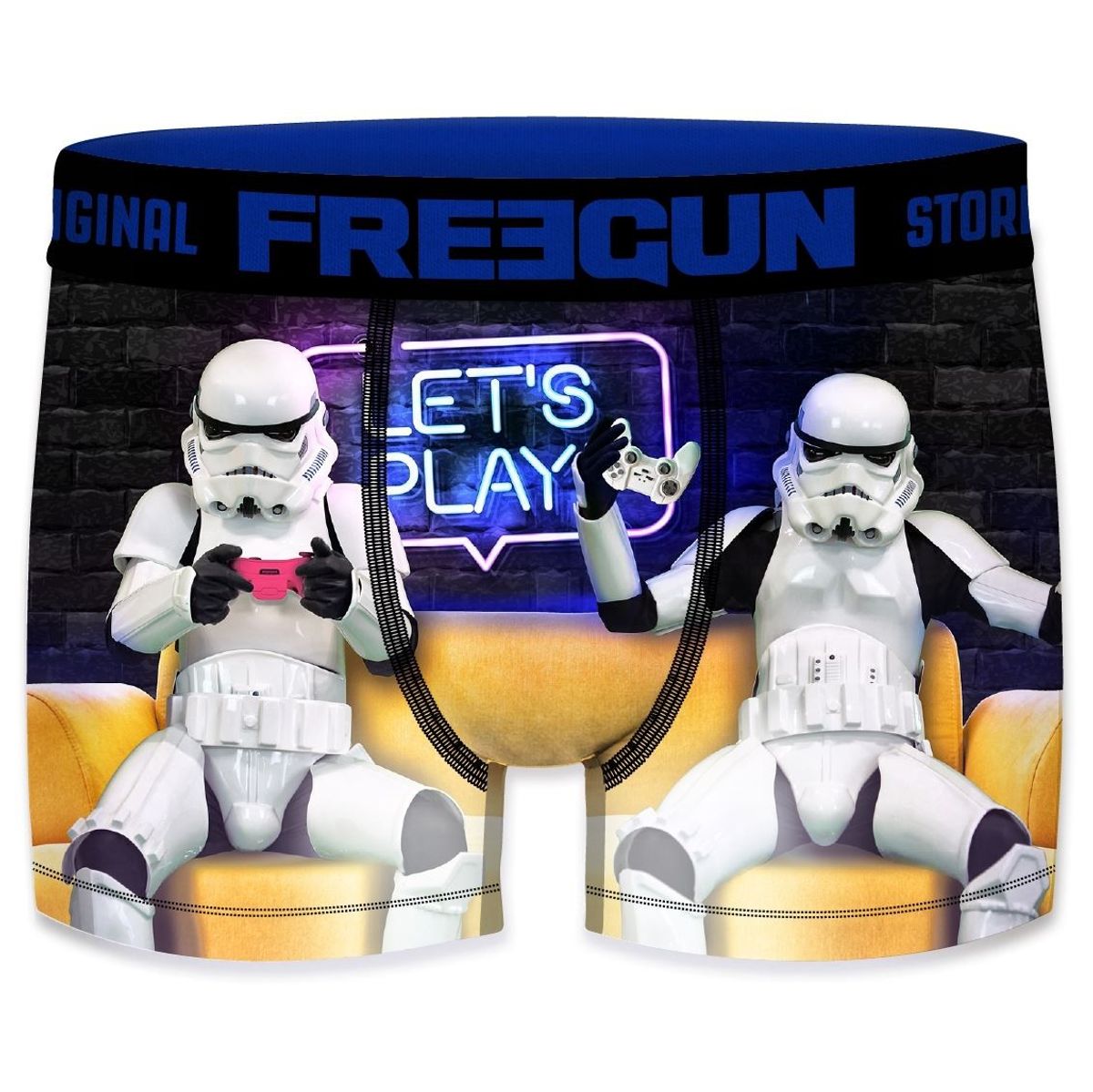 Stormtrooper Boxershorts - Lets Play - Star Wars - Freegun Microfiber