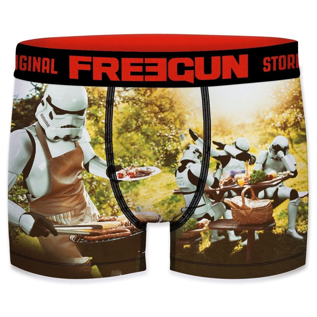 Stormtrooper Boxershorts - Picnic - Star Wars - Freegun Microfiber