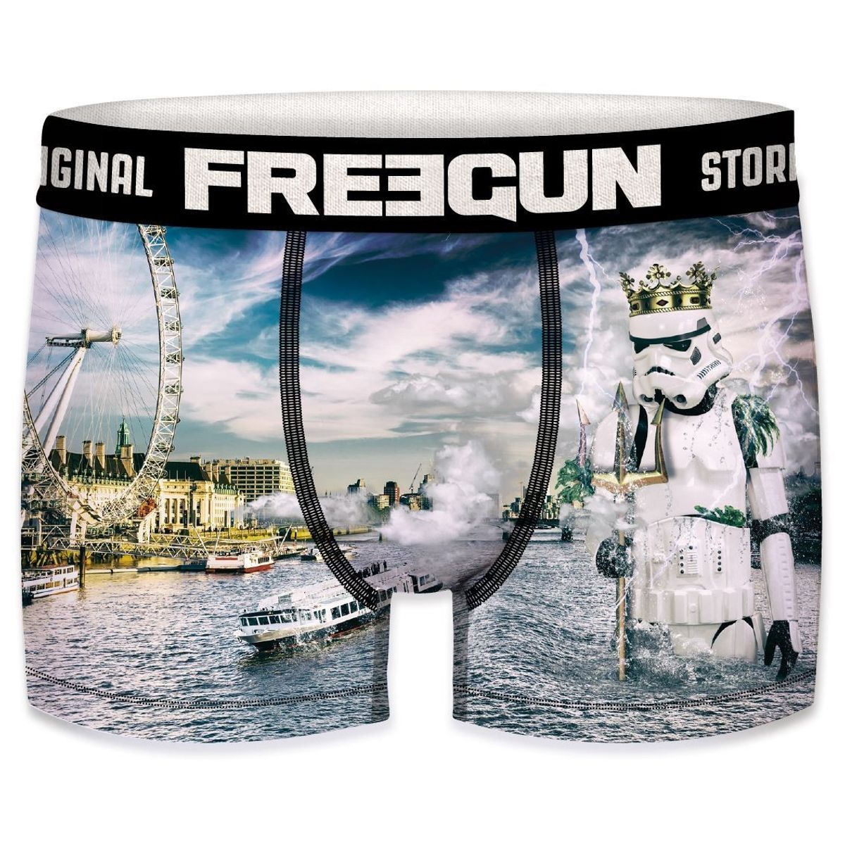 Stormtrooper Boxershorts - Poseidon - Star Wars - Freegun Microfiber