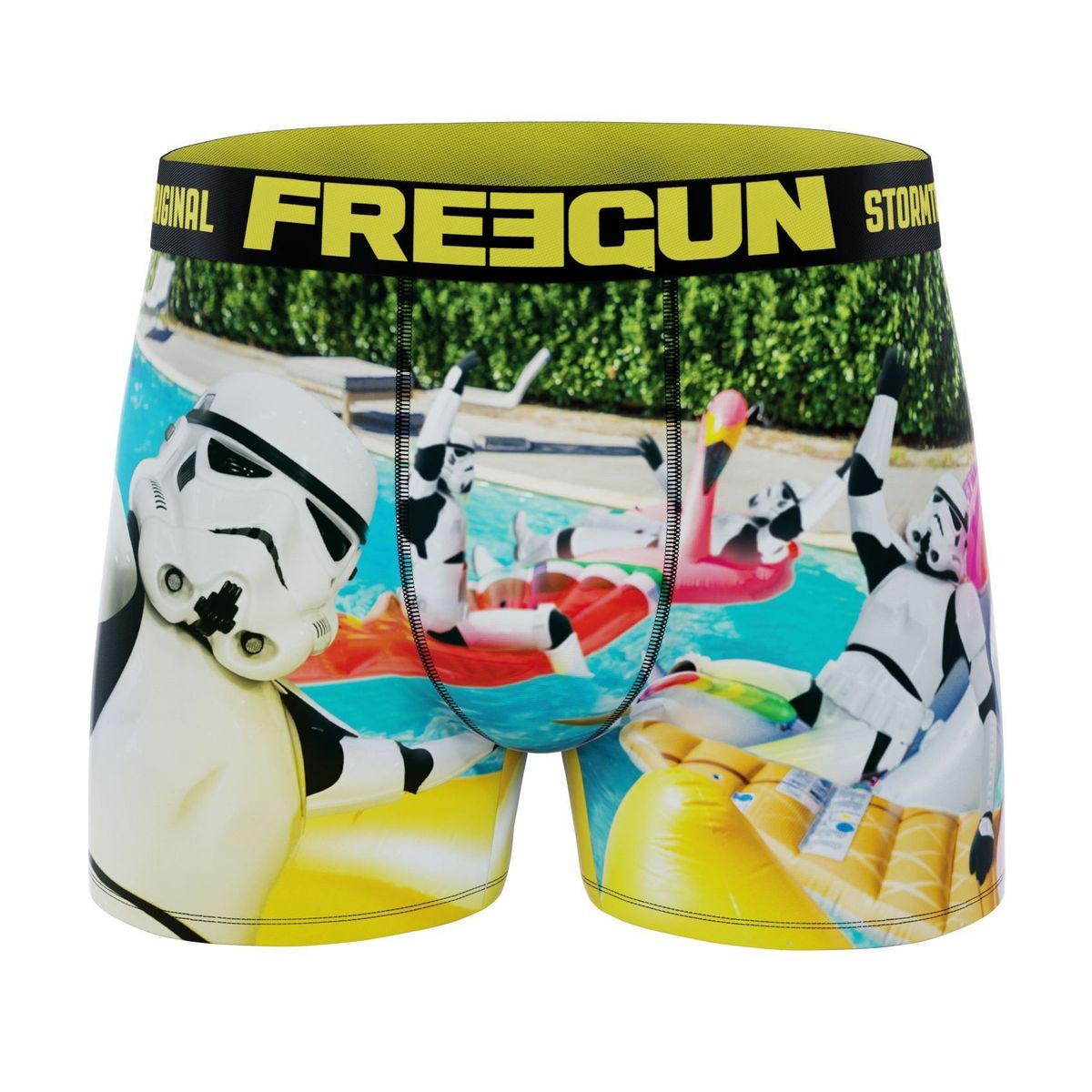 Stormtrooper Boxershorts - Summer Pool - Star Wars - Freegun Microfiber