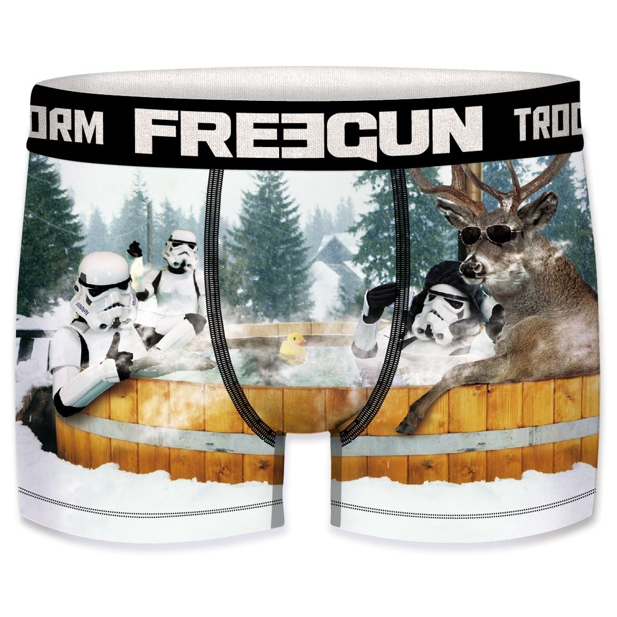 Stormtrooper - Elg Hot Tub - Star Wars - Freegun Microfiber Boxershorts